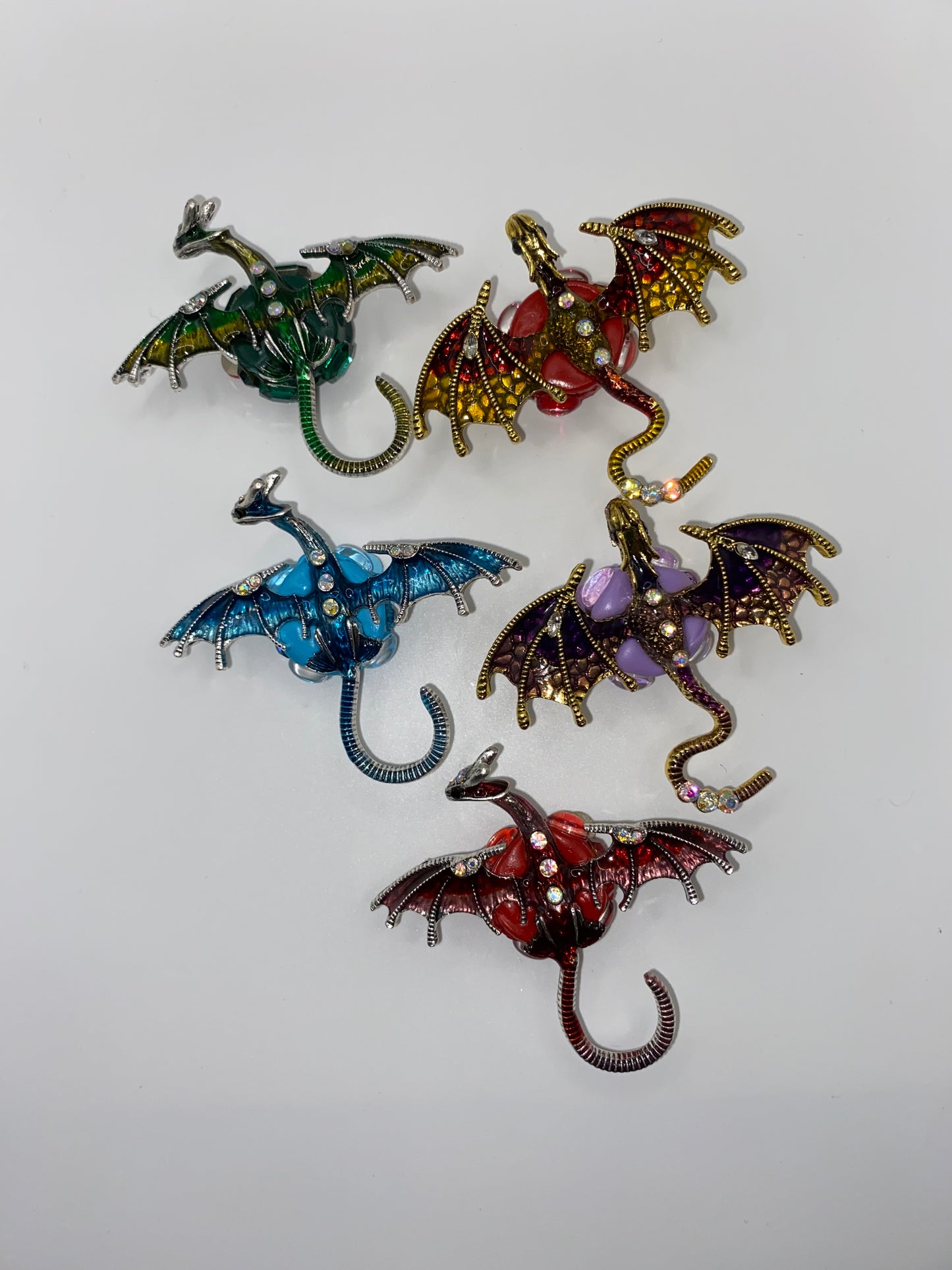 Fancy Rhinestone Beads- Animal Styles (1Pc)