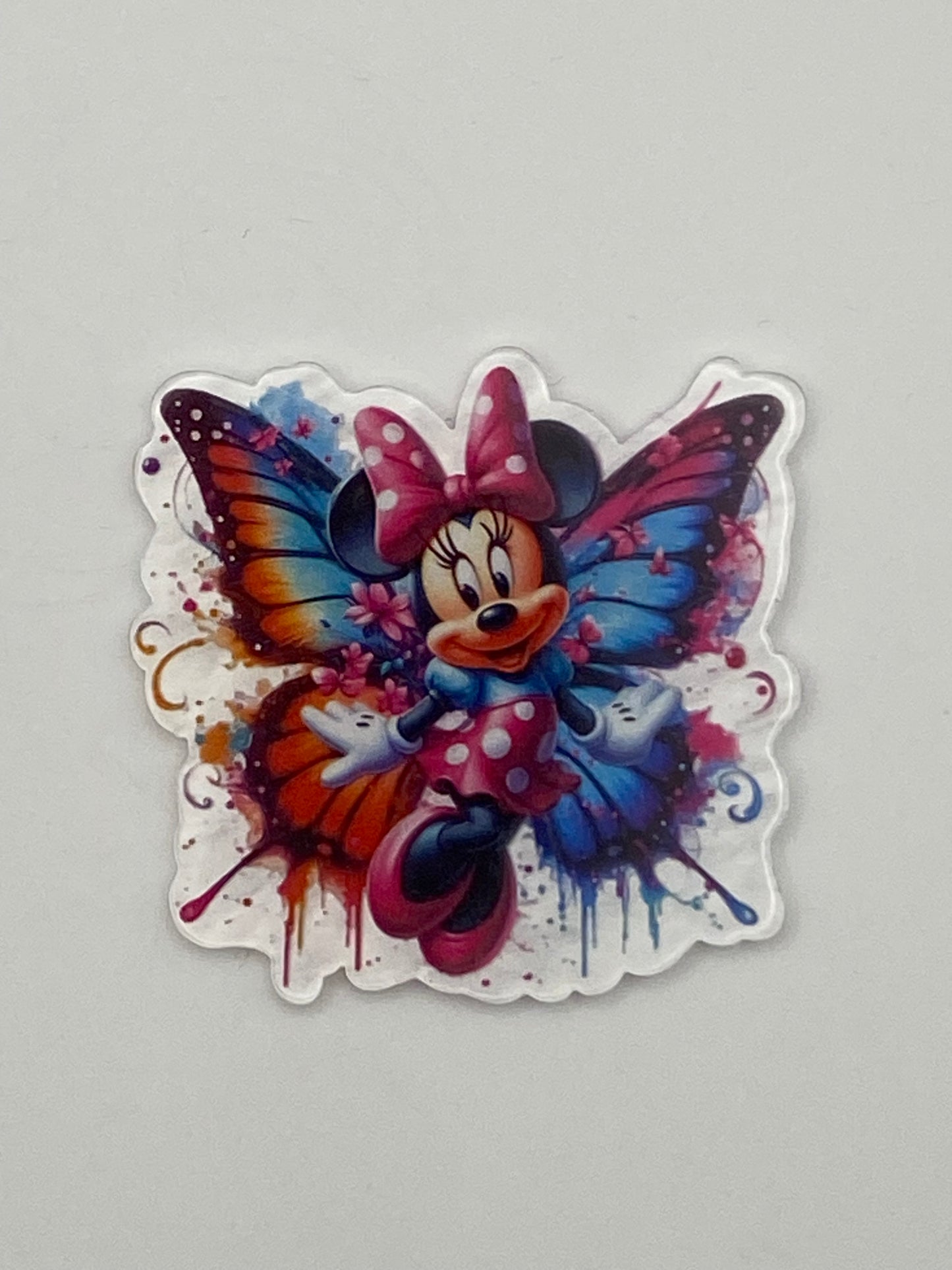 One Sided Character Glitter Acrylics- 1Pc
