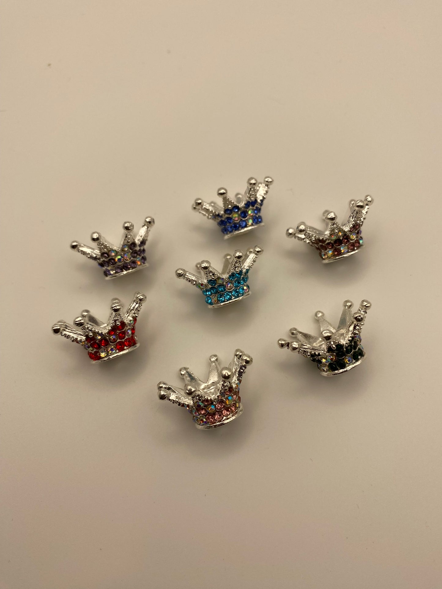 Metal Rhinestone Crowns And Spacers
