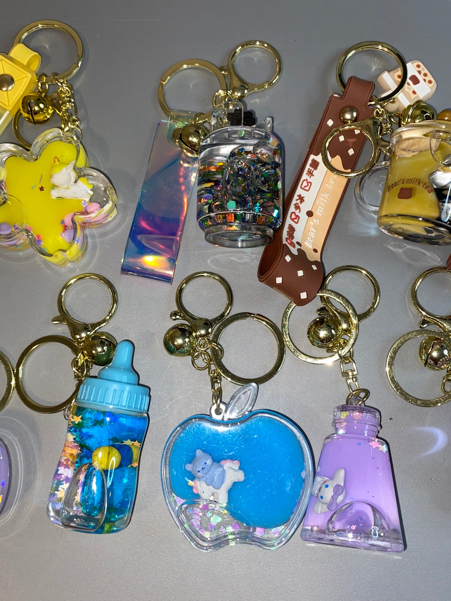 Water Pendant Keychains