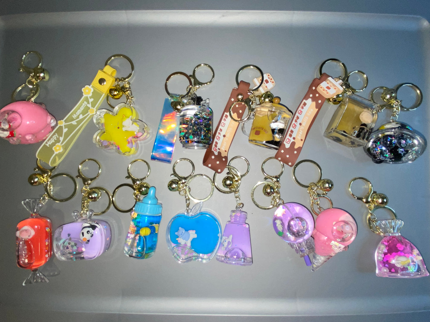 Water Pendant Keychains