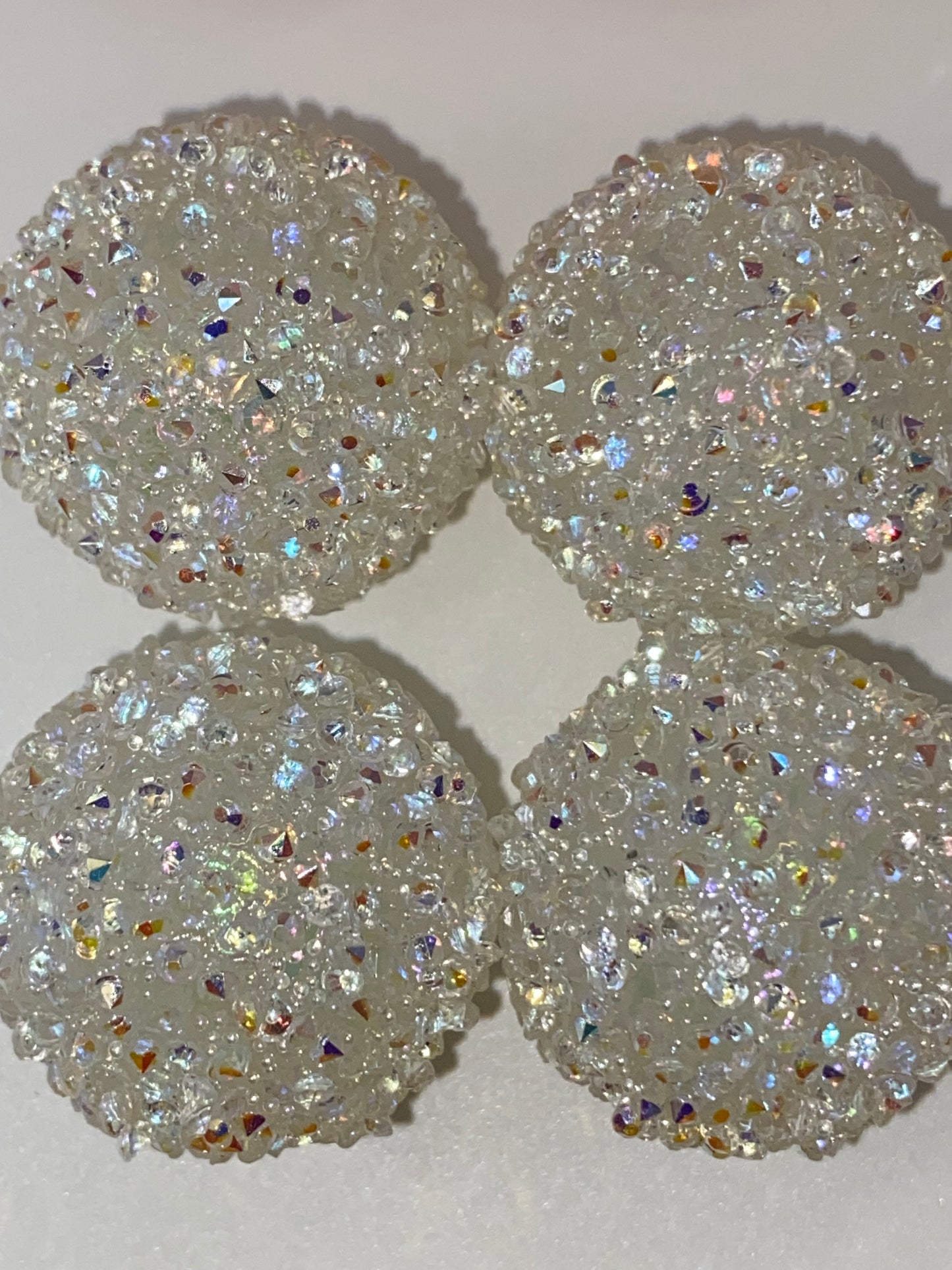 25mm Glitter Beads (1Pc)