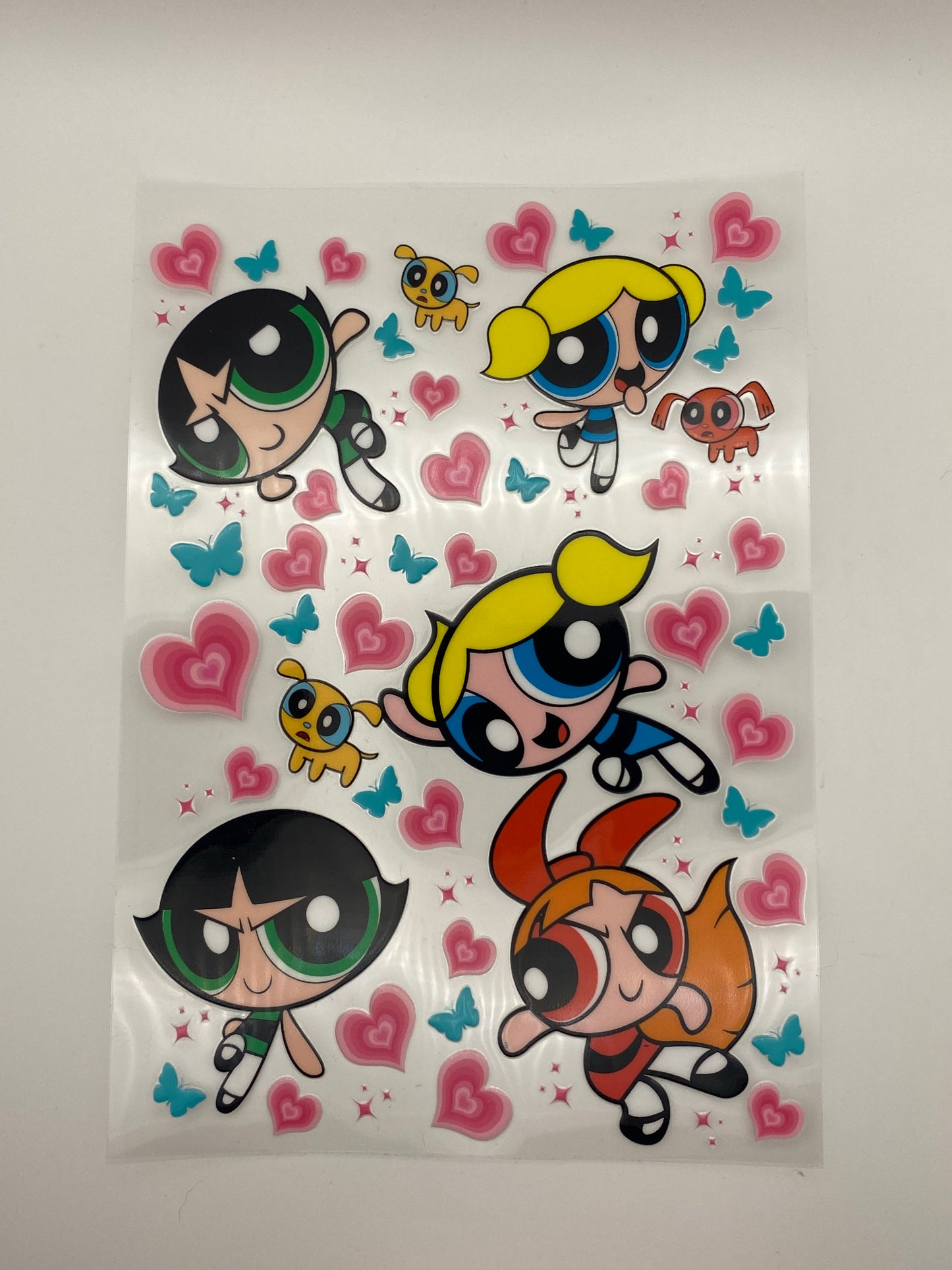 Large Shaker Notebook UV DTF Wraps Random Style- (1Pc)