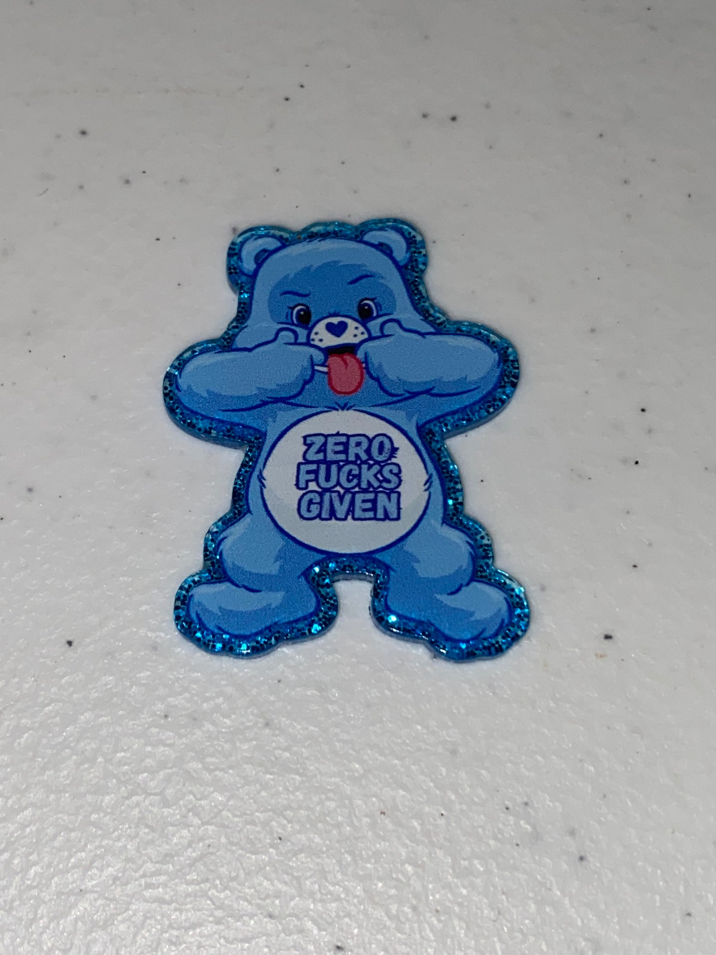One Sided Character Glitter Acrylics- 1Pc