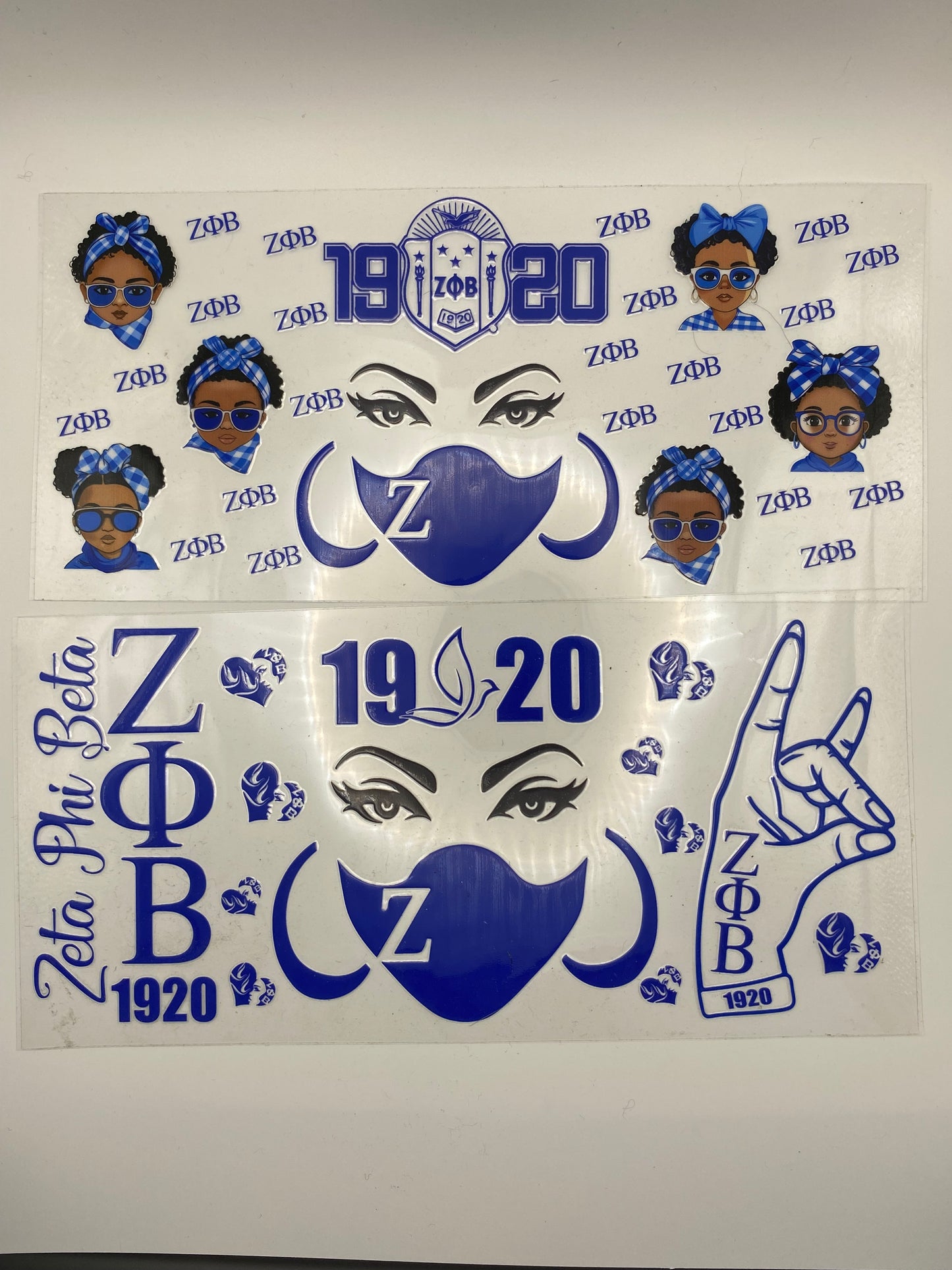 Sorority Sisters Unite- Pen & 16oz Cup Wraps UV DTF