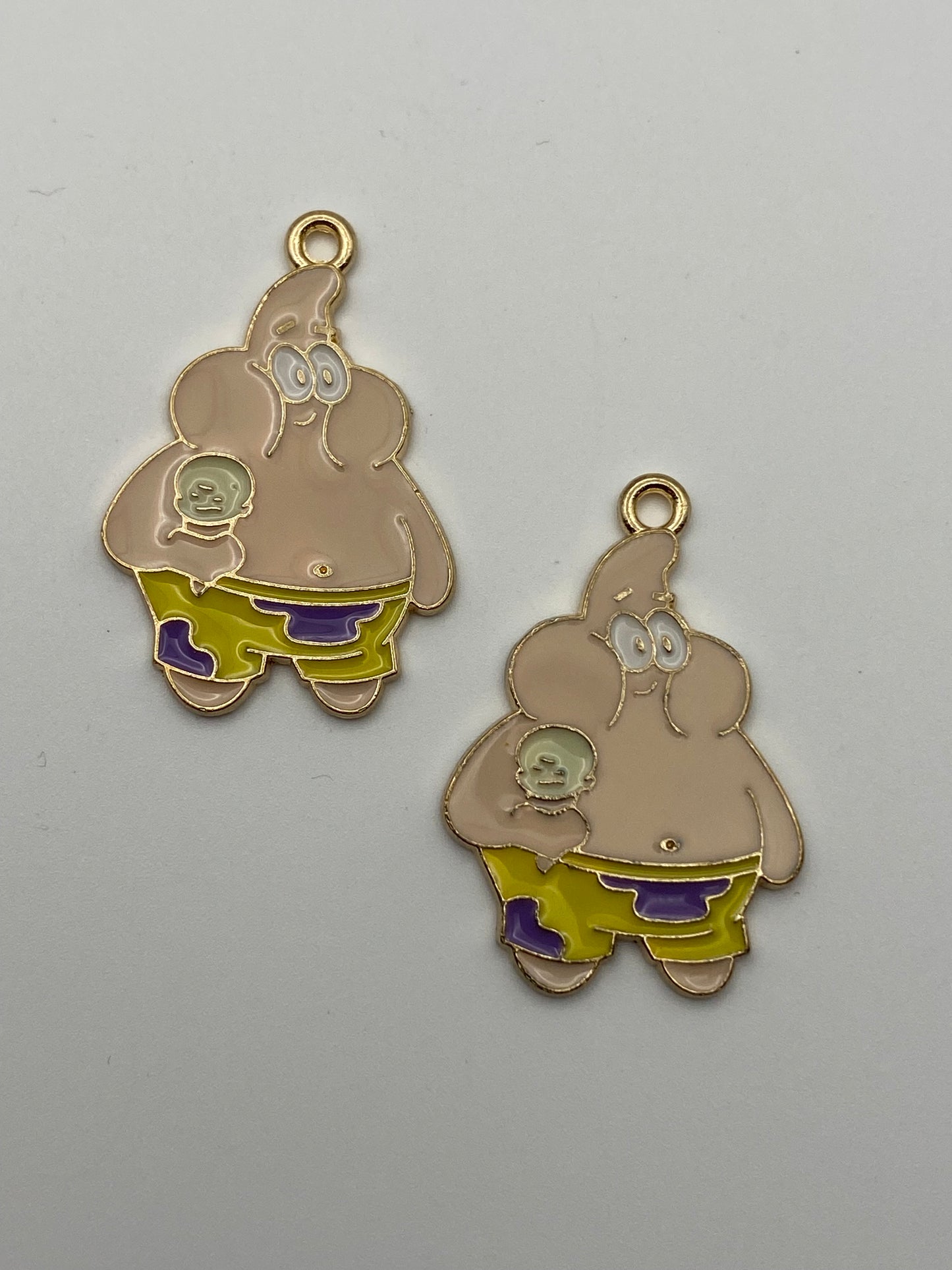 Metal Character Pendant Charms- 1Pc Unless Otherwise Noted