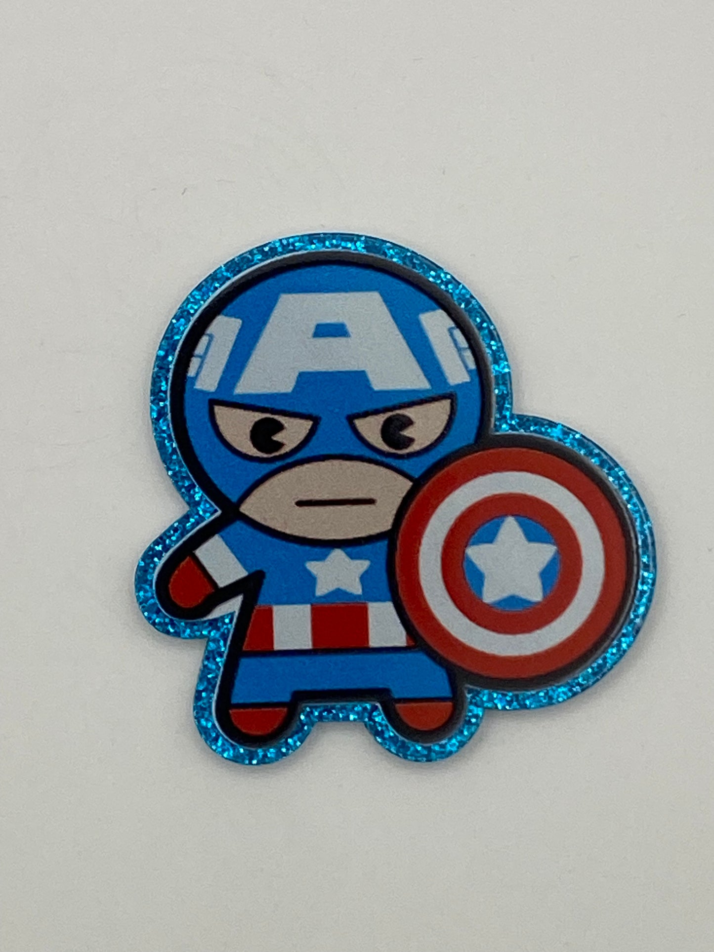 One Sided Character Glitter Acrylics- 1Pc