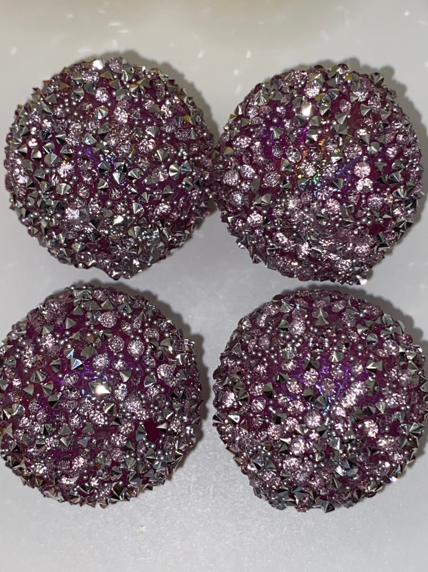 25mm Glitter Beads (1Pc)