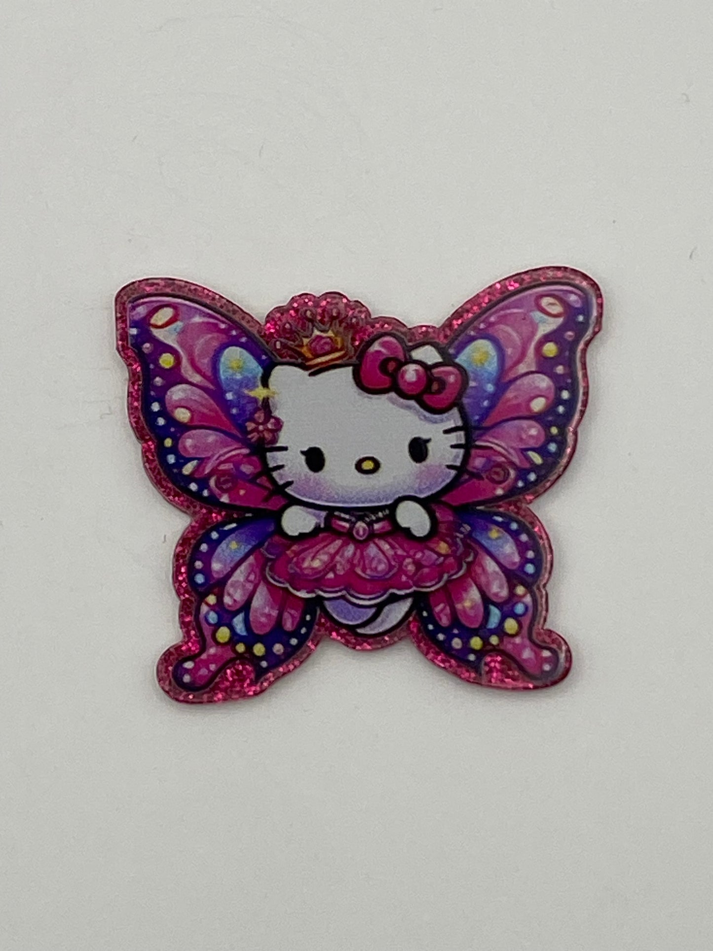 One Sided Character Glitter Acrylics- 1Pc