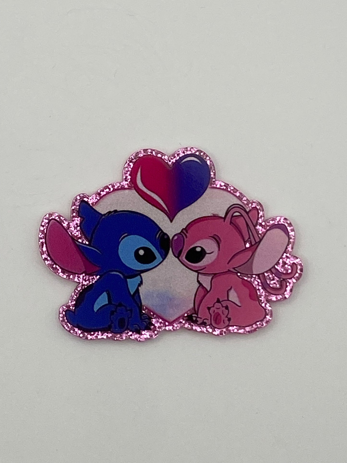 One Sided Character Glitter Acrylics- 1Pc