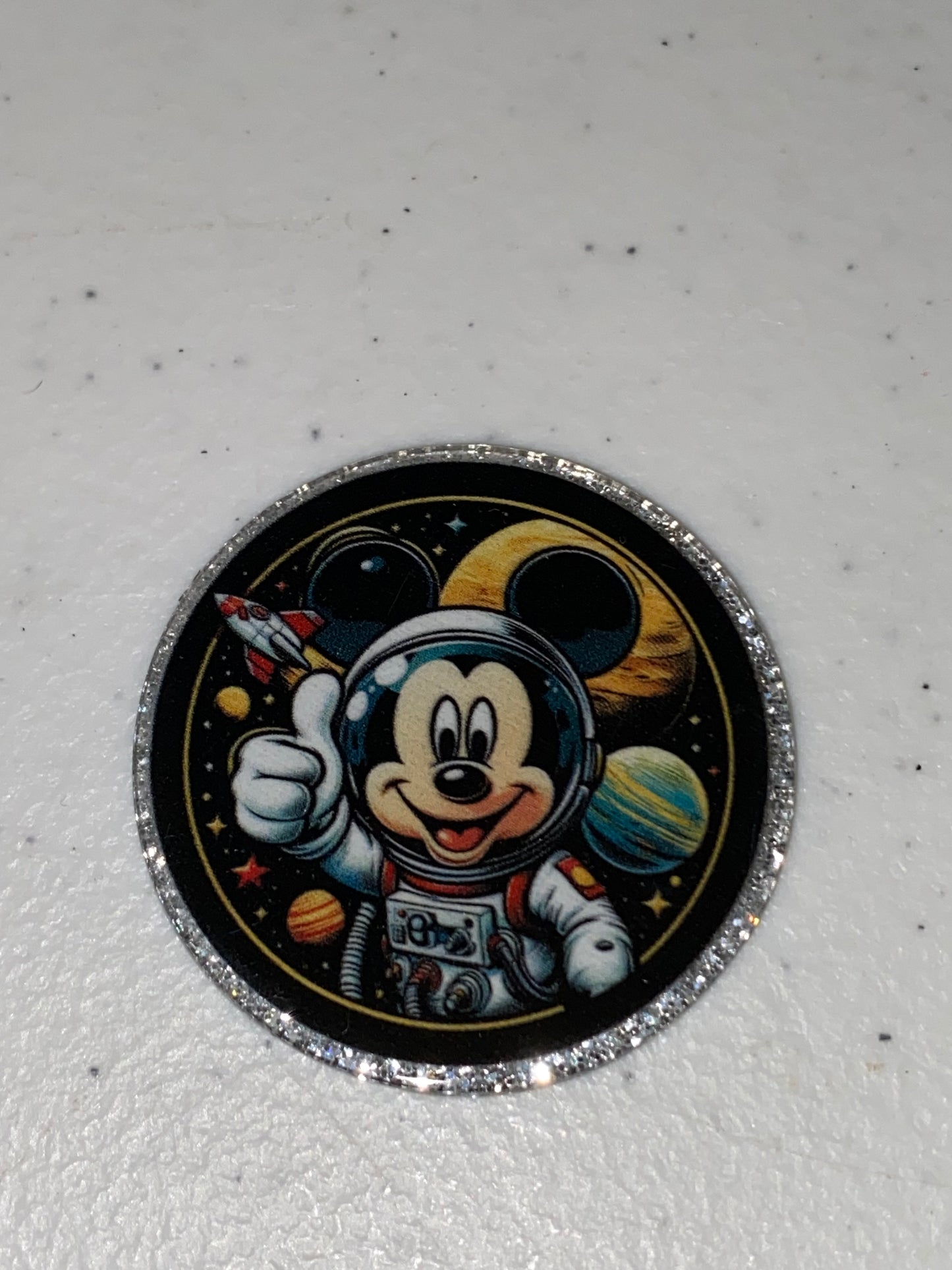 One Sided Character Glitter Acrylics- 1Pc