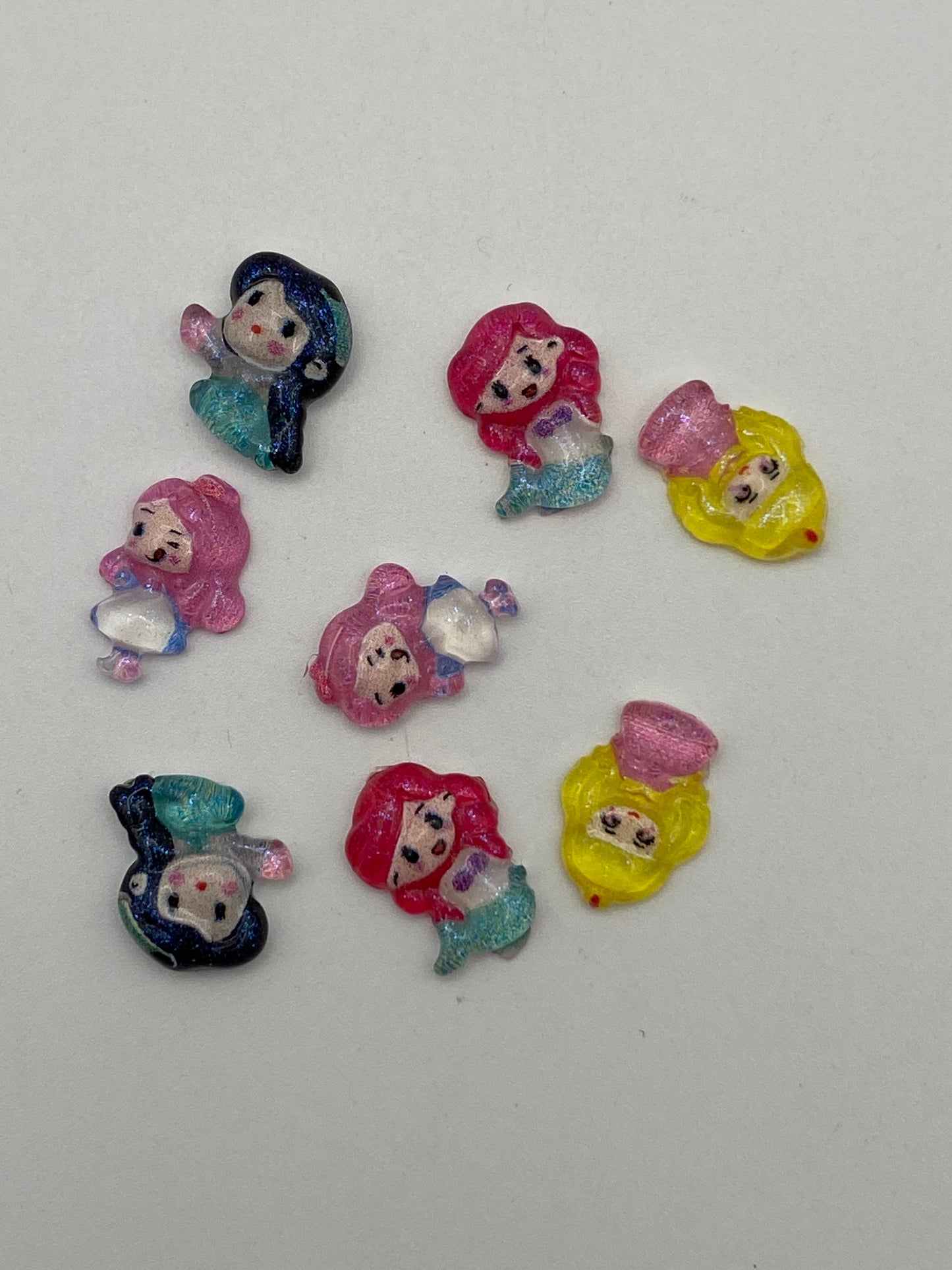 Acrylic Character Nail Charms- Great For Custom Beads, Pens, & More!!