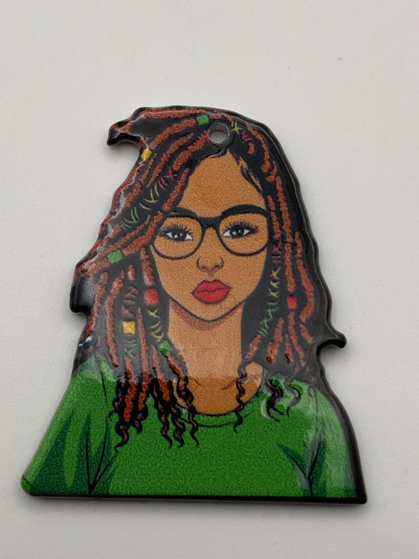Black Girls Rock!- Metal & Acrylic Charms (1Pc)
