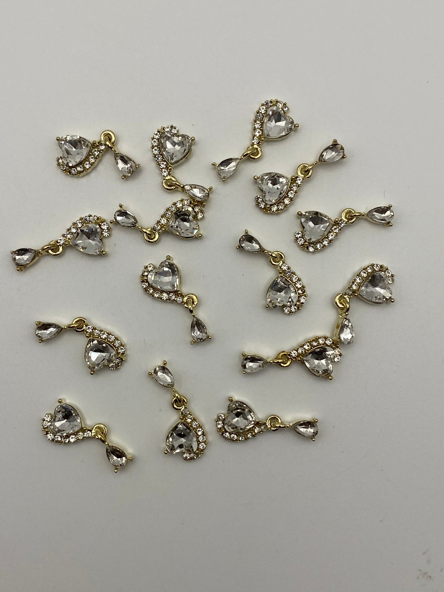 Metal Nail Charms In Different Styles- Great For DIY Beads, Pens, & More!