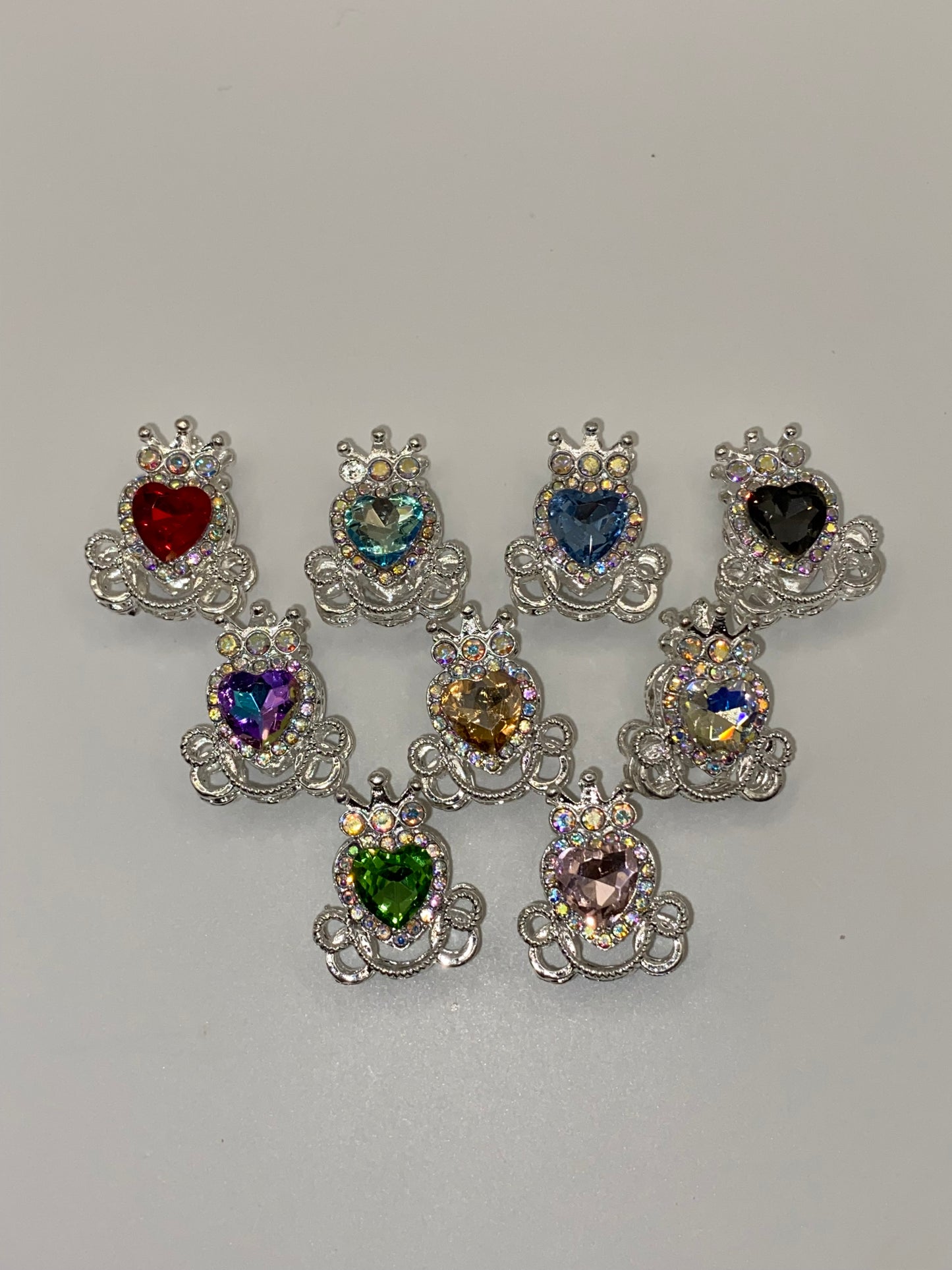 Metal Rhinestone Crowns And Spacers