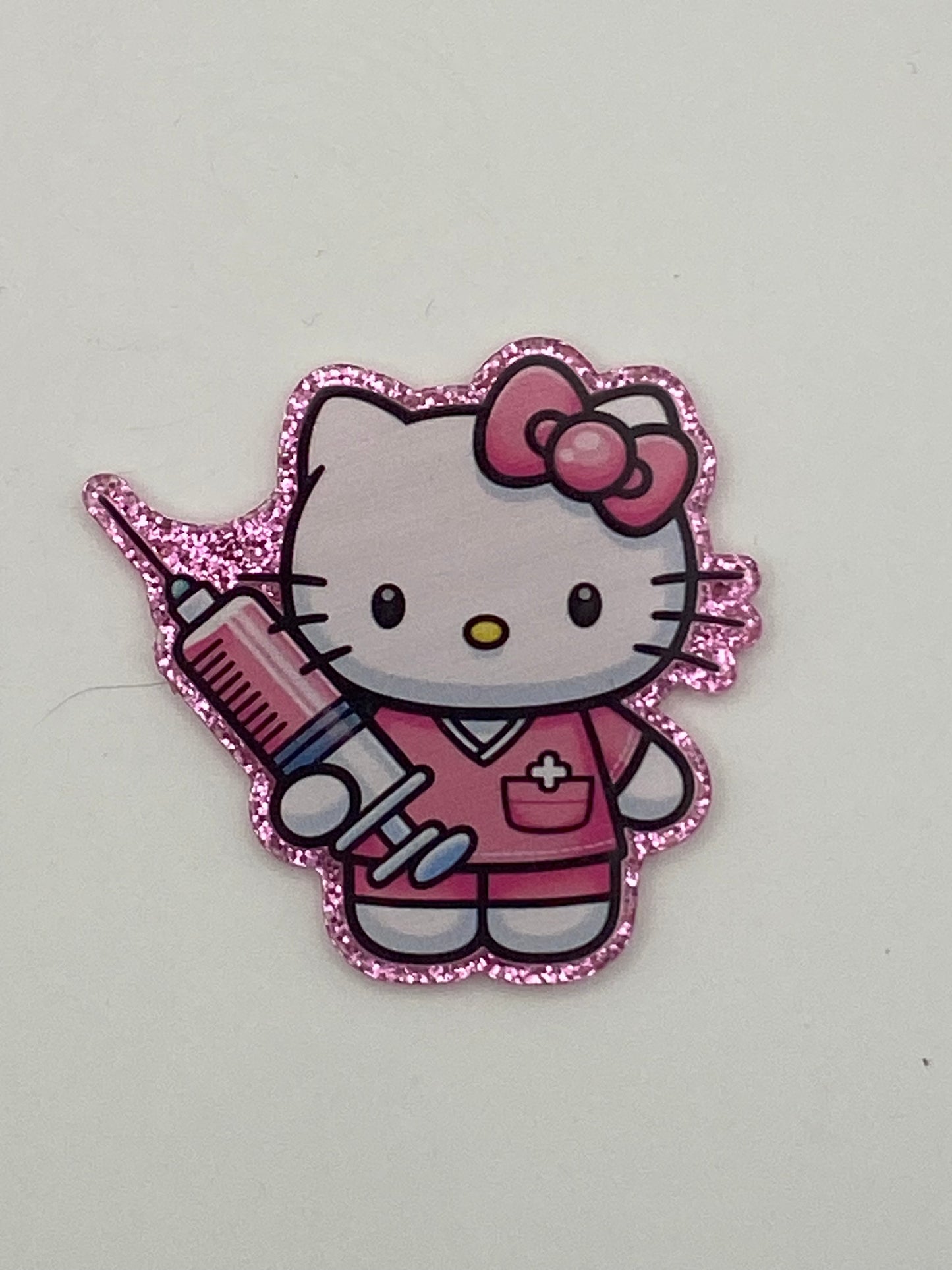 One Sided Character Glitter Acrylics- 1Pc