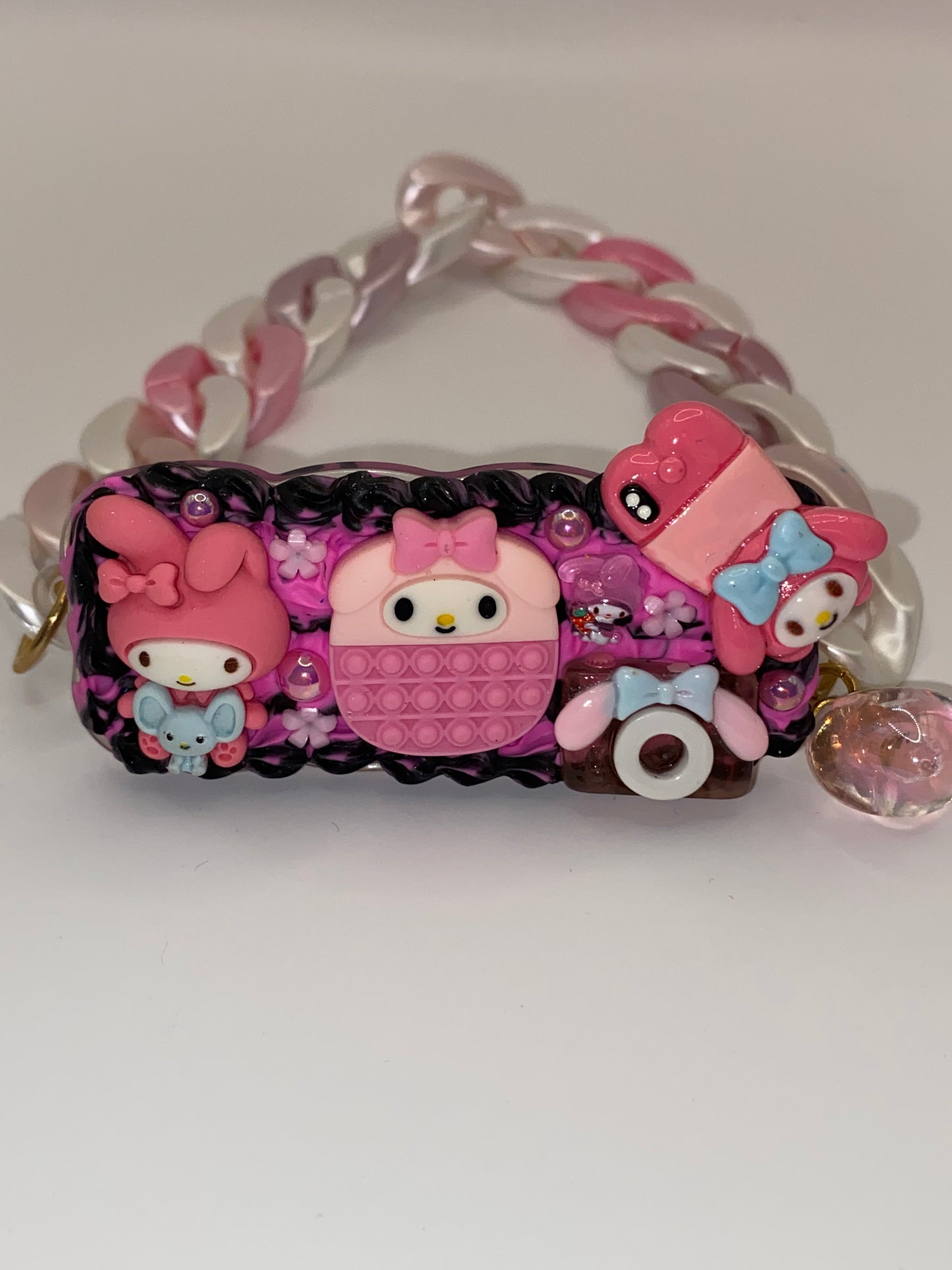 Handmade Decoden Phone Holder W/Handle