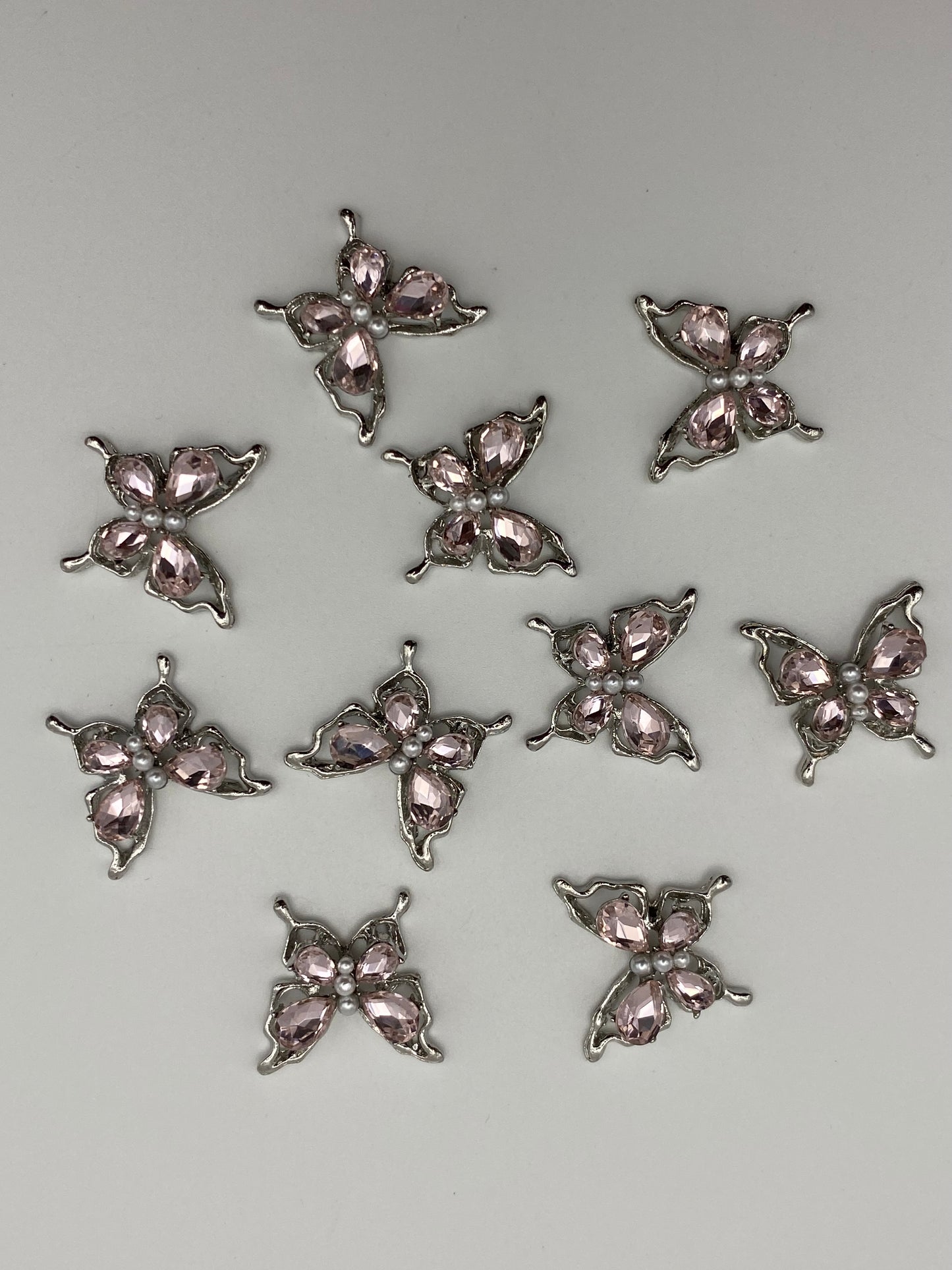 Metal Nail Charms In Different Styles- Great For DIY Beads, Pens, & More!