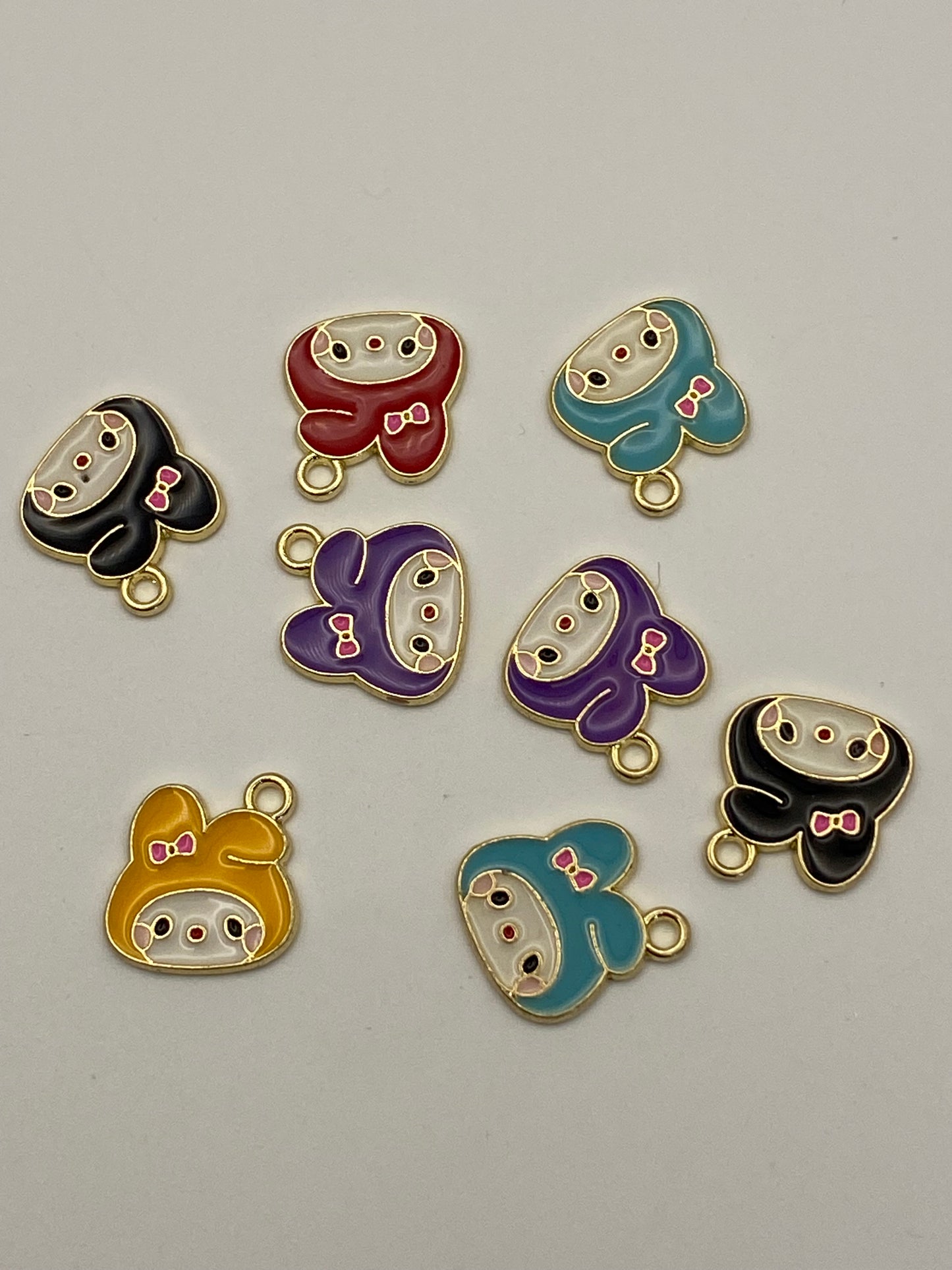 Metal Character Pendant Charms- 1Pc Unless Otherwise Noted