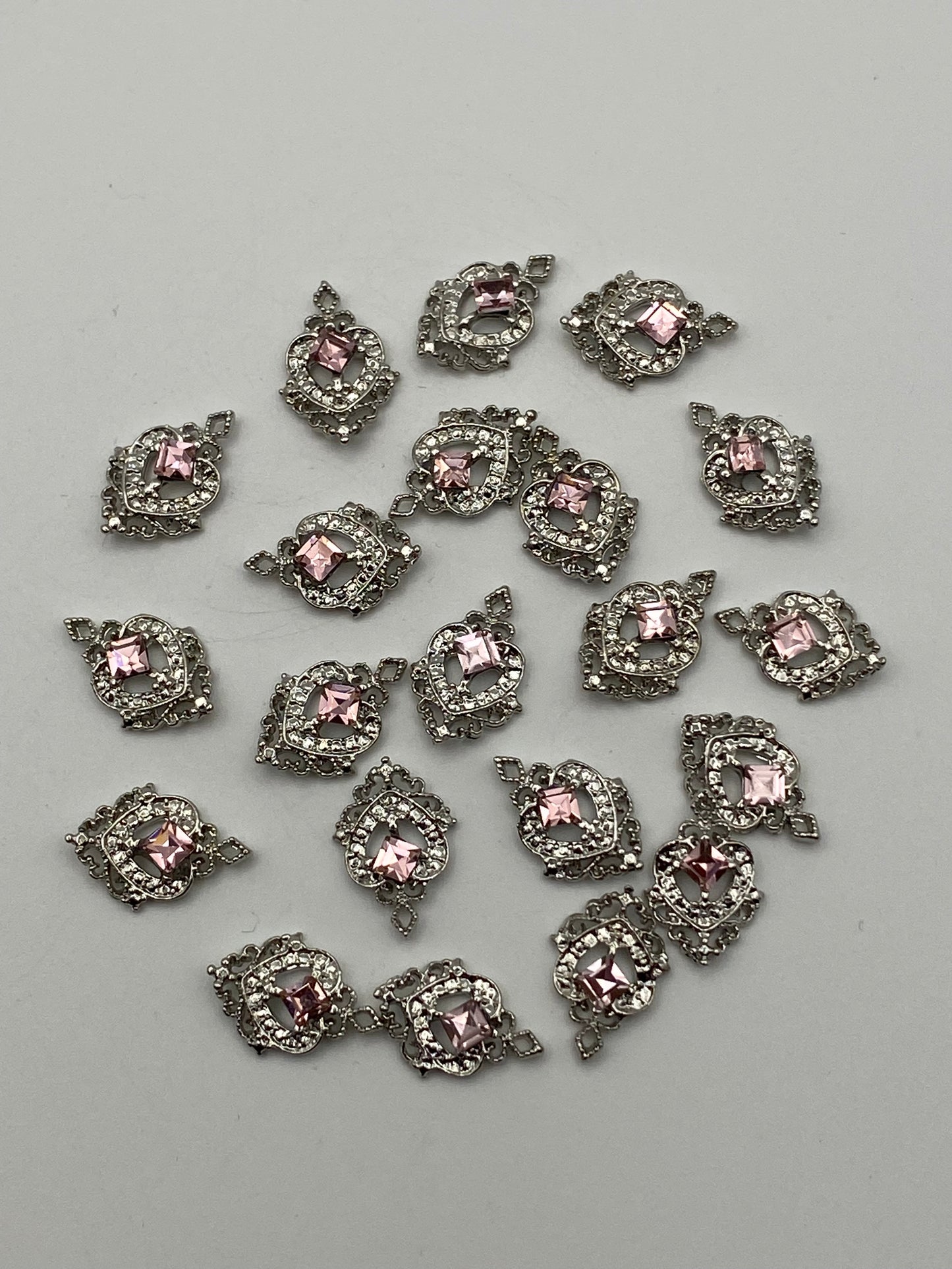 Metal Nail Charms In Different Styles- Great For DIY Beads, Pens, & More!