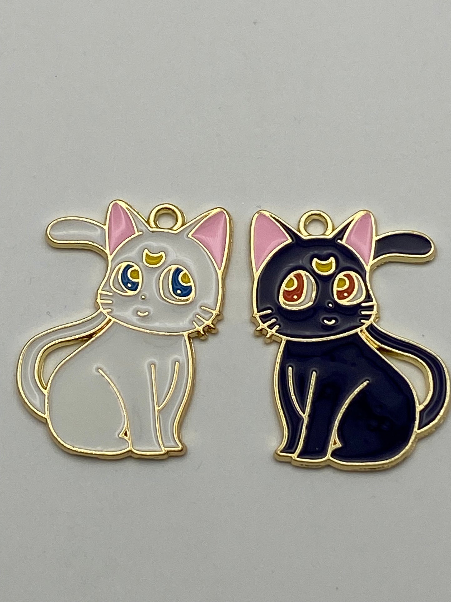 Metal Character Pendant Charms- 1Pc Unless Otherwise Noted