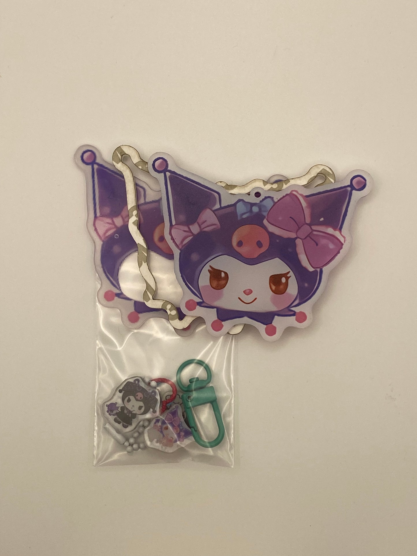 Character Acrylic Shaker Keychain Kit- Various Styles
