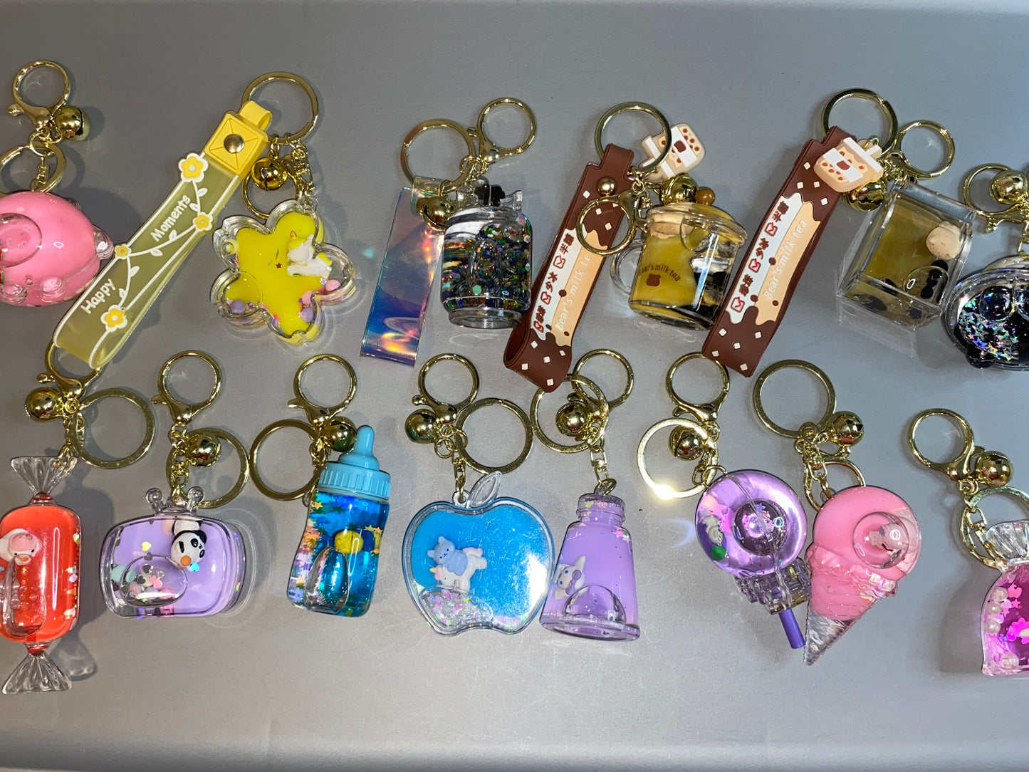 Water Pendant Keychains