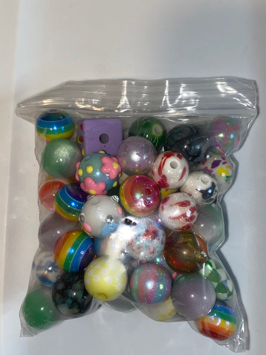 03-Large Size Bead Mixes For DIY Pens, Keychains & More!