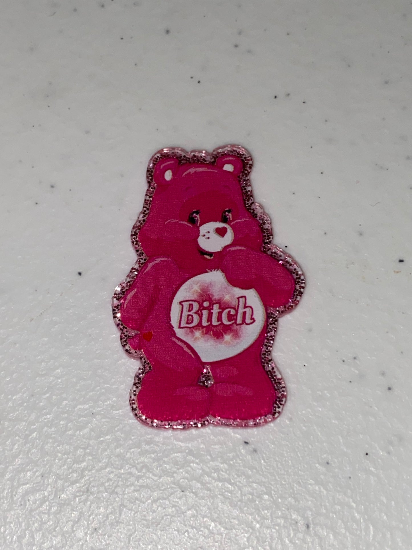 One Sided Character Glitter Acrylics- 1Pc