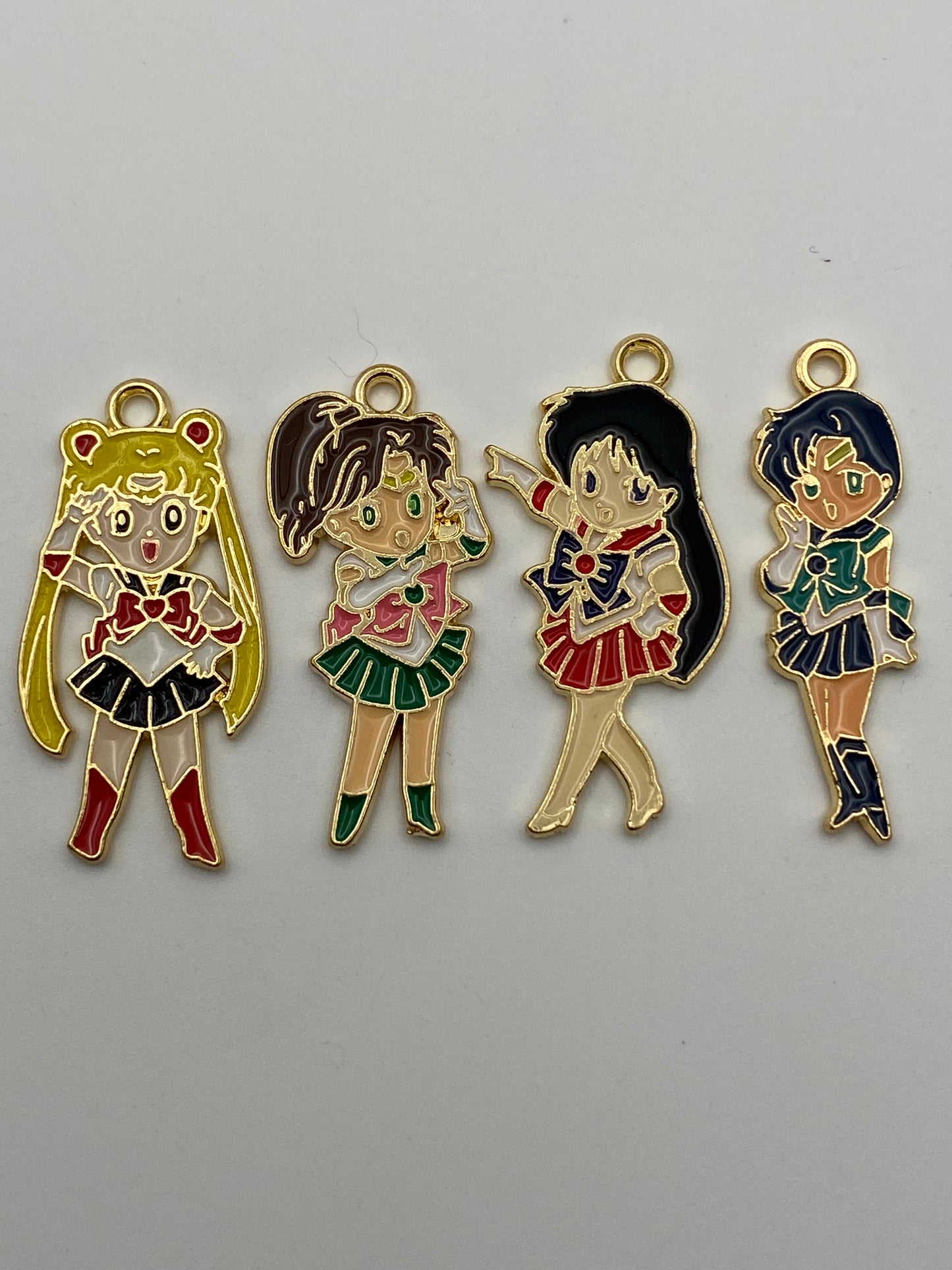 Metal Character Pendant Charms- 1Pc Unless Otherwise Noted