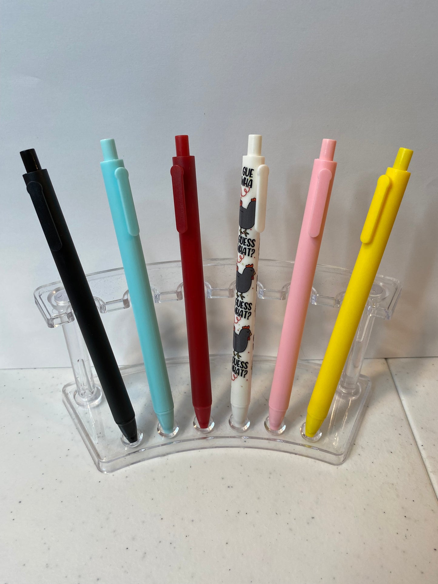 Plastic & Metal Blank Pens For DIY Pen Wraps - Perfect For Decorating & Customization