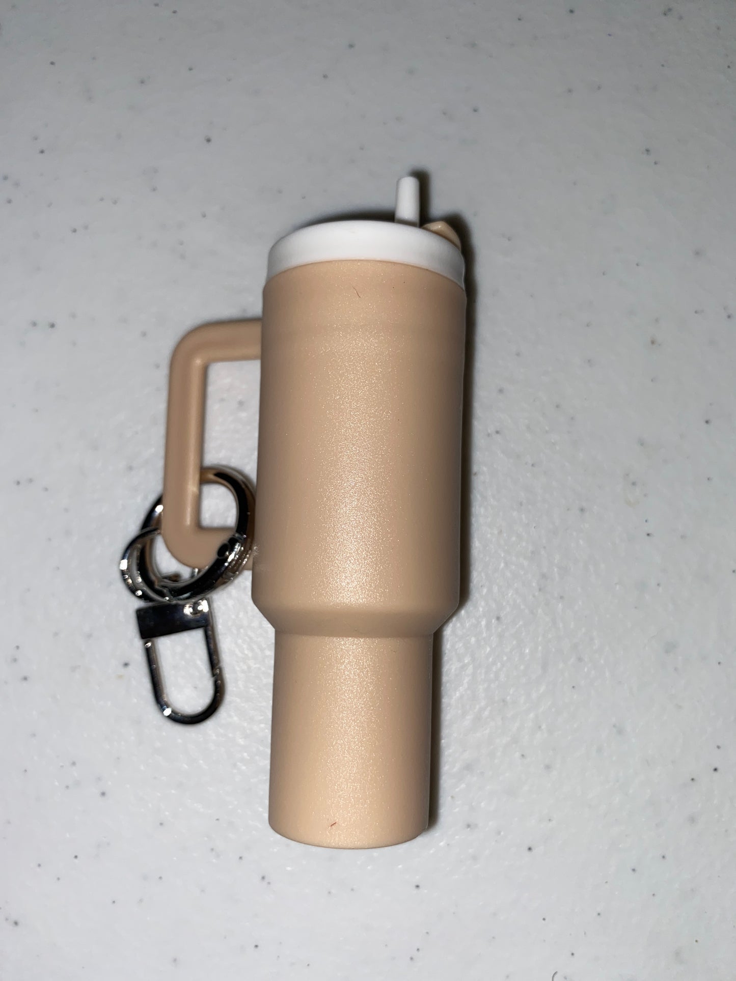 Mini Tumbler Cup Keychain- Holds Small Items