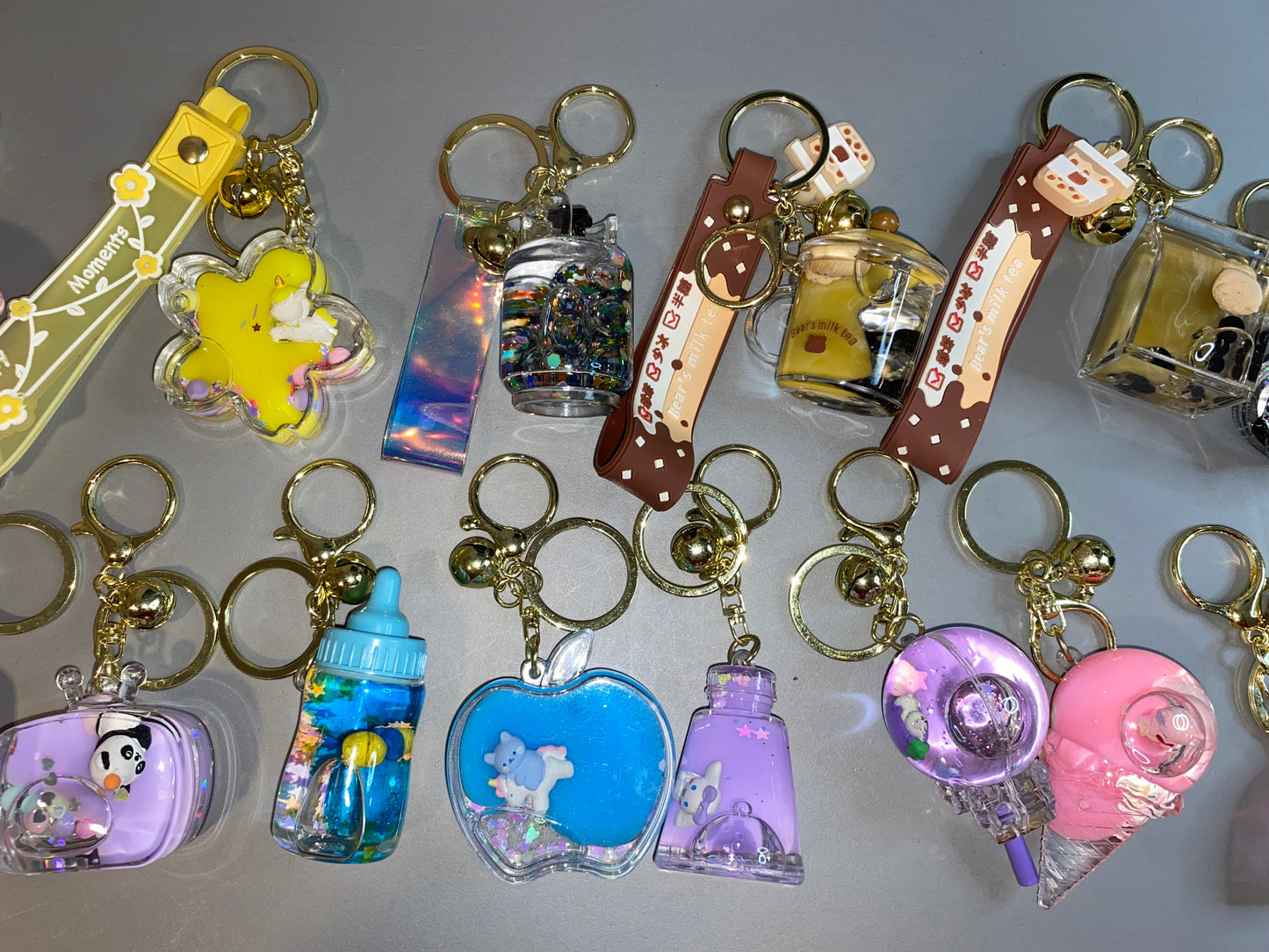 Water Pendant Keychains