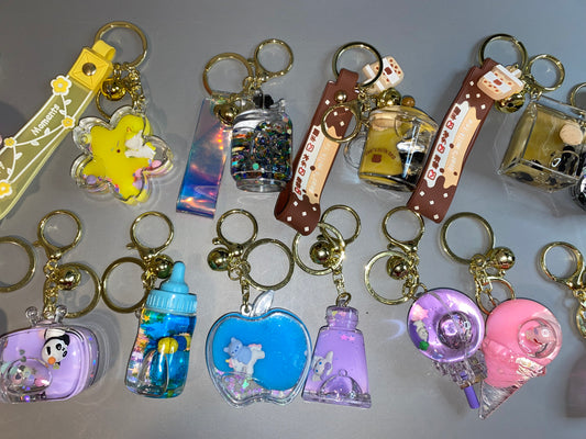 Water Pendant Keychains