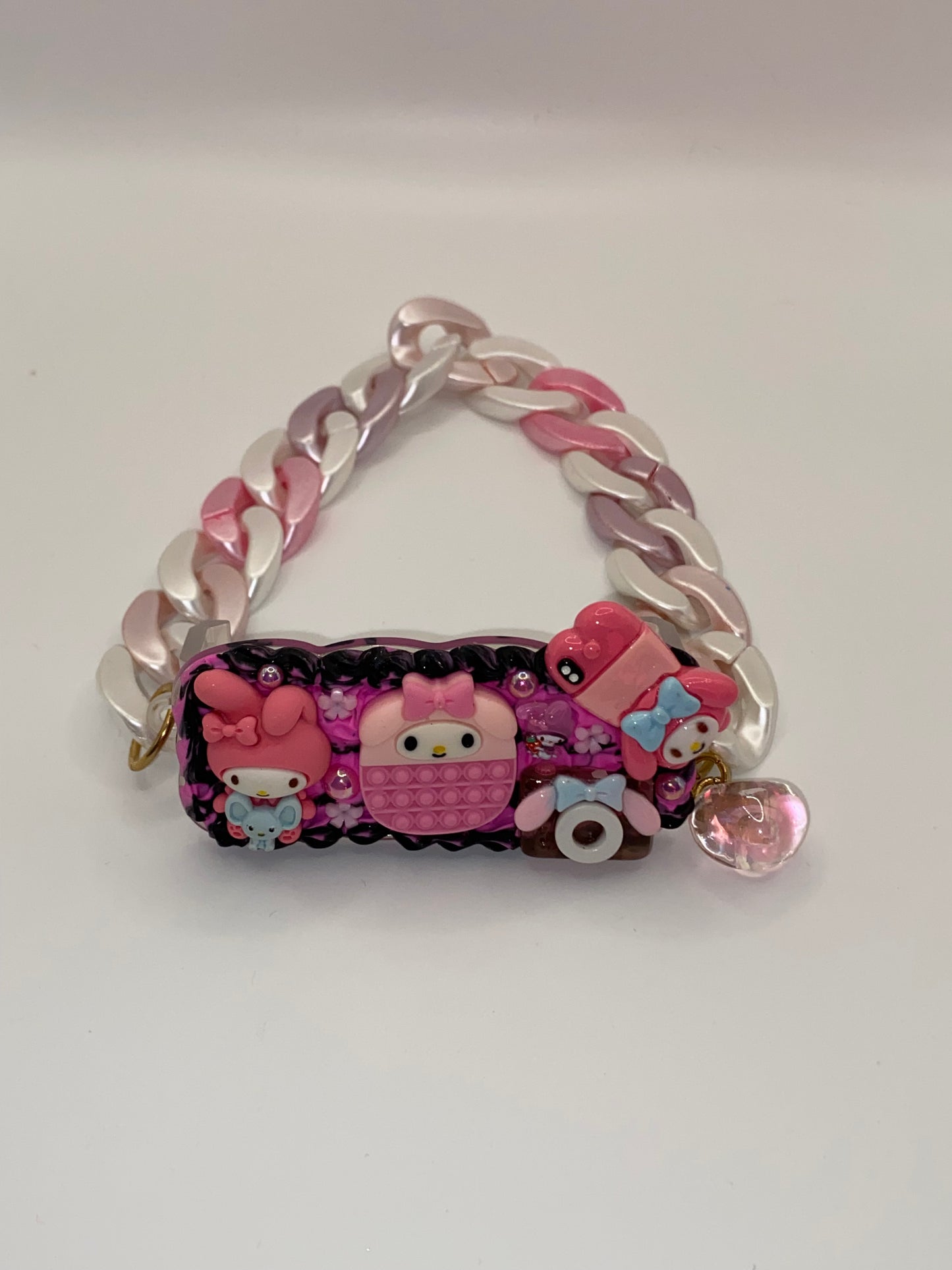 Handmade Decoden Phone Holder W/Handle