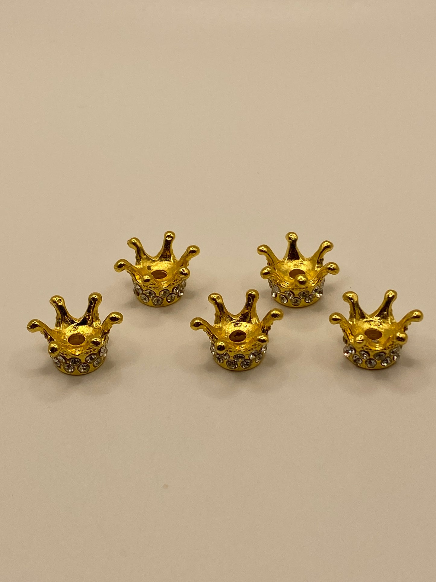 Metal Rhinestone Crowns And Spacers