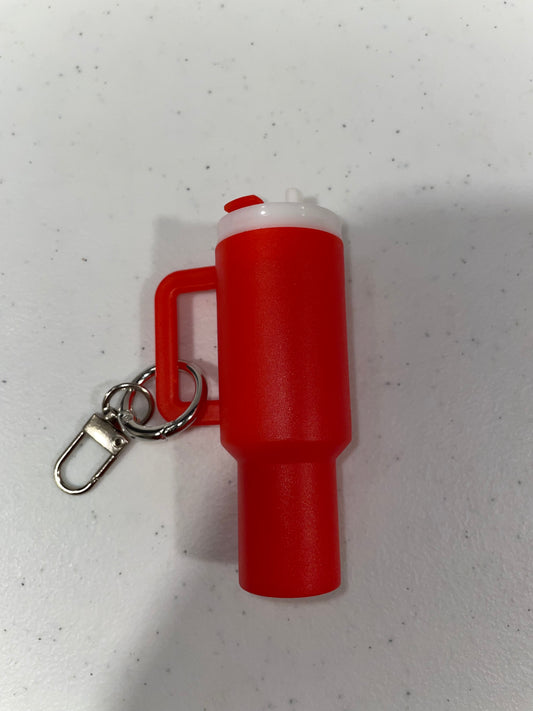 Mini Tumbler Cup Keychain- Holds Small Items