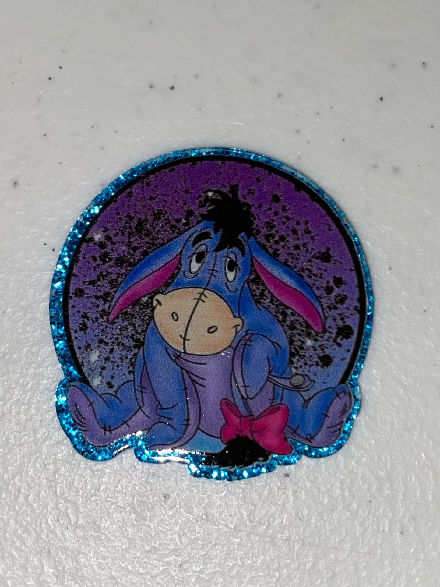 One Sided Character Glitter Acrylics- 1Pc