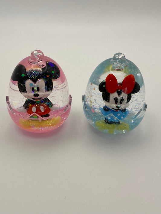 Large Water Pendants W/Mouse Inside (1Pc)
