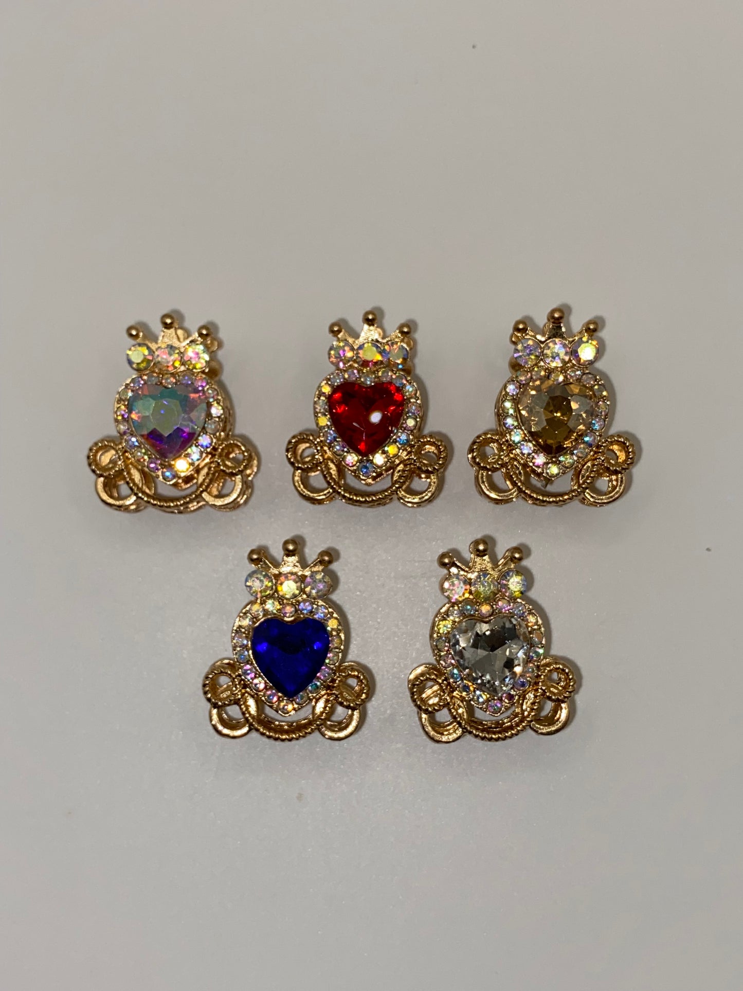 Metal Rhinestone Crowns And Spacers