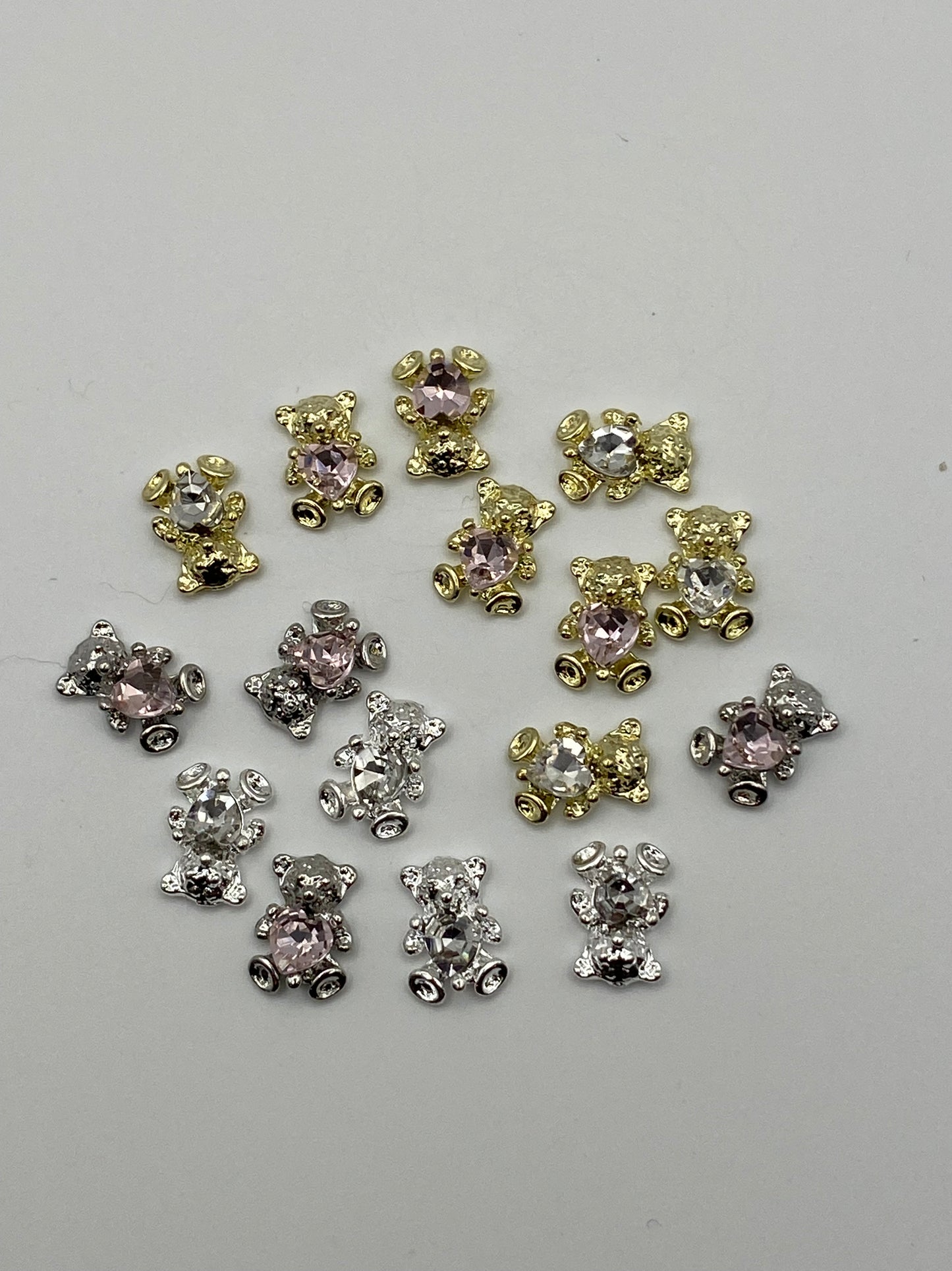 Metal Nail Charms In Different Styles- Great For DIY Beads, Pens, & More!
