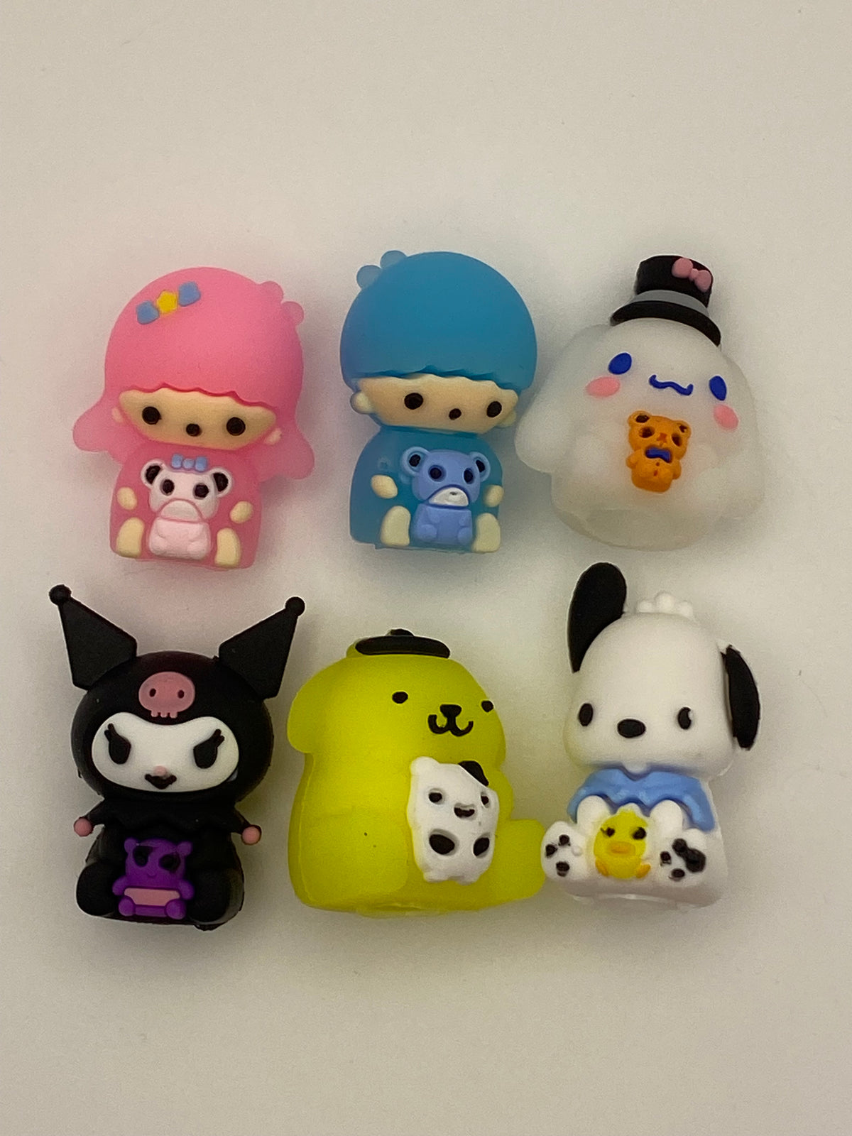 Big Hole Silicone 3D Toppers (1Pc)