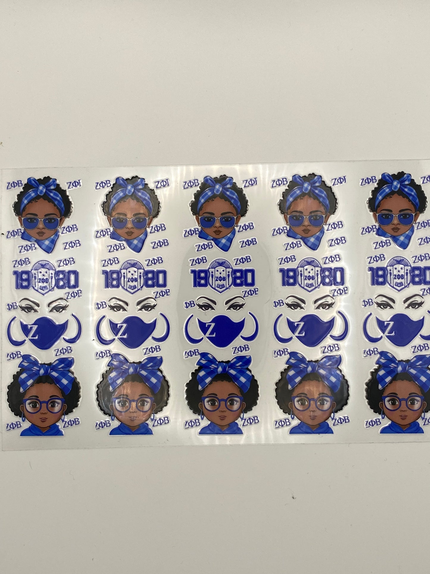 Sorority Sisters Unite- Pen & 16oz Cup Wraps UV DTF