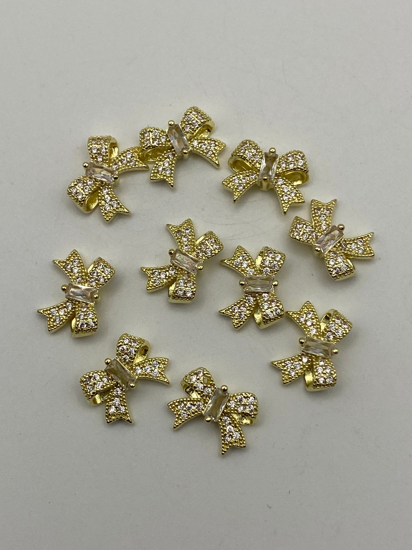 Metal Nail Charms In Different Styles- Great For DIY Beads, Pens, & More!