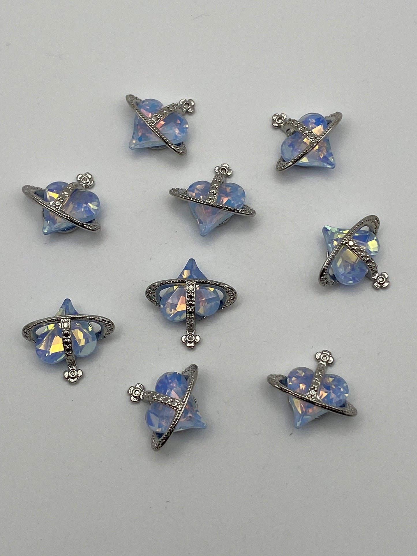 Metal Nail Charms In Different Styles- Great For DIY Beads, Pens, & More!