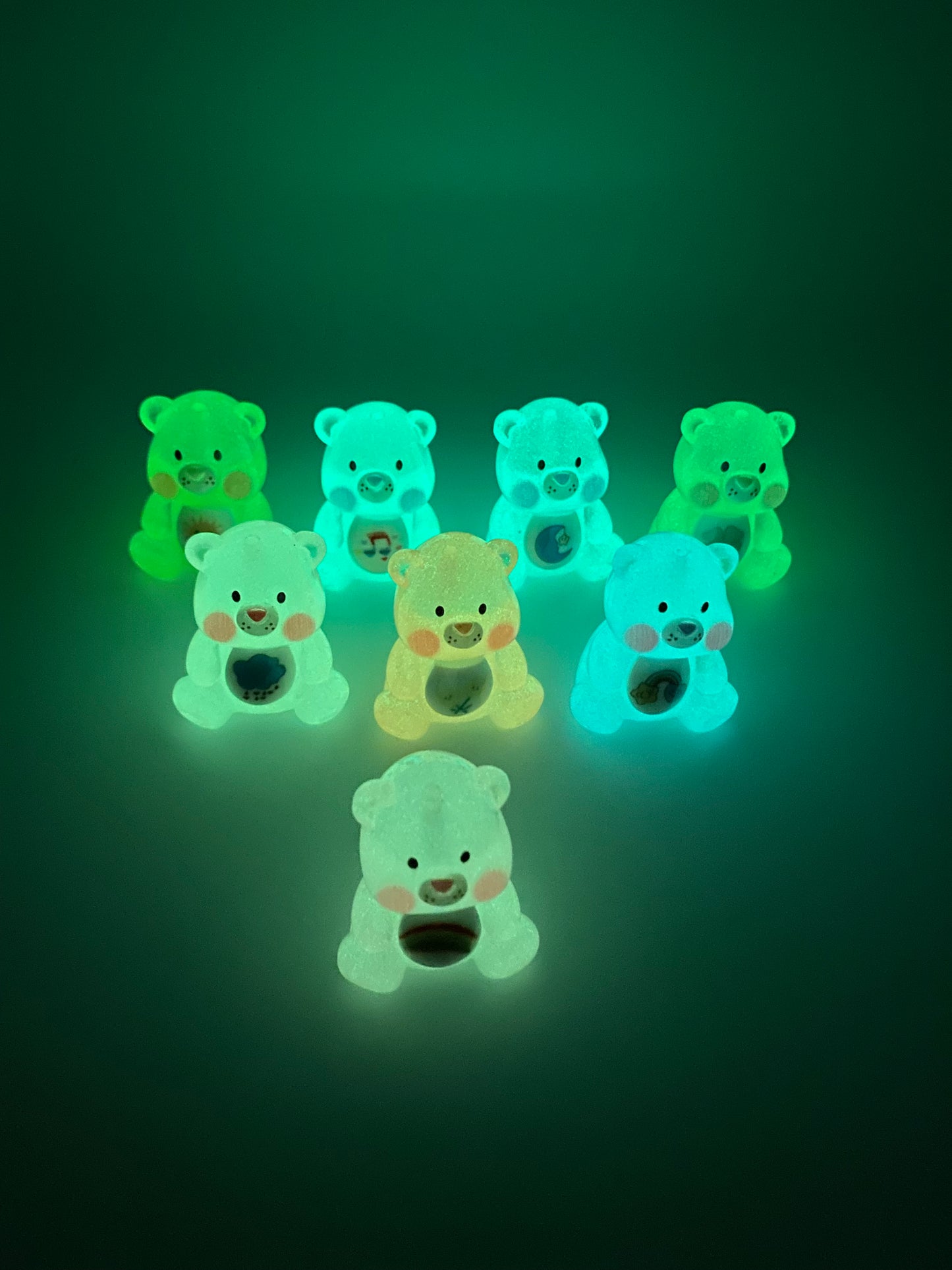 3D Bear Bead Random Color