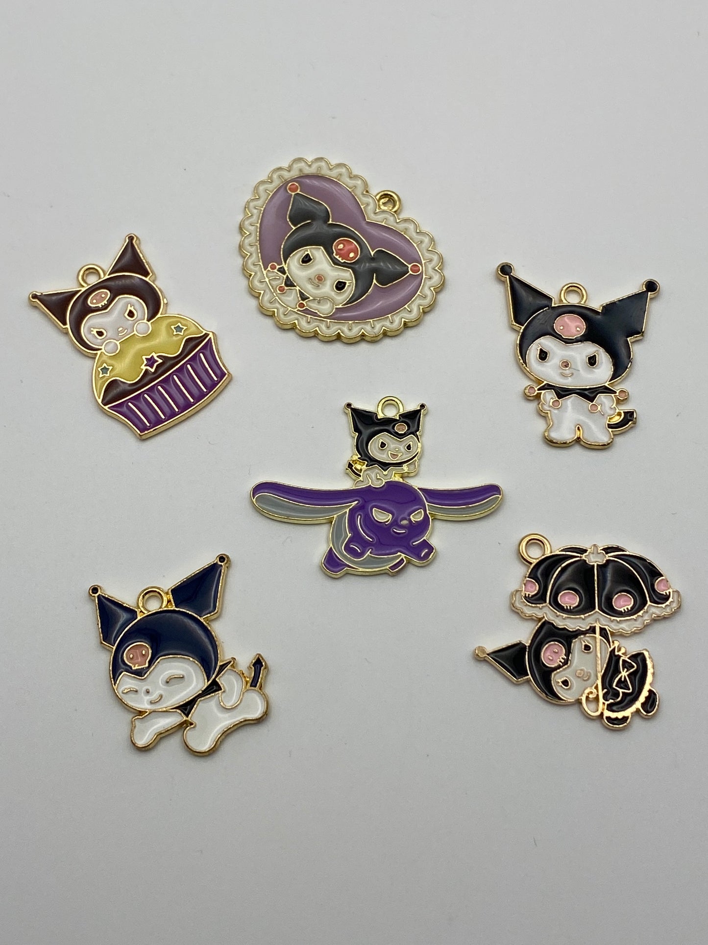 Metal Character Pendant Charms- 1Pc Unless Otherwise Noted