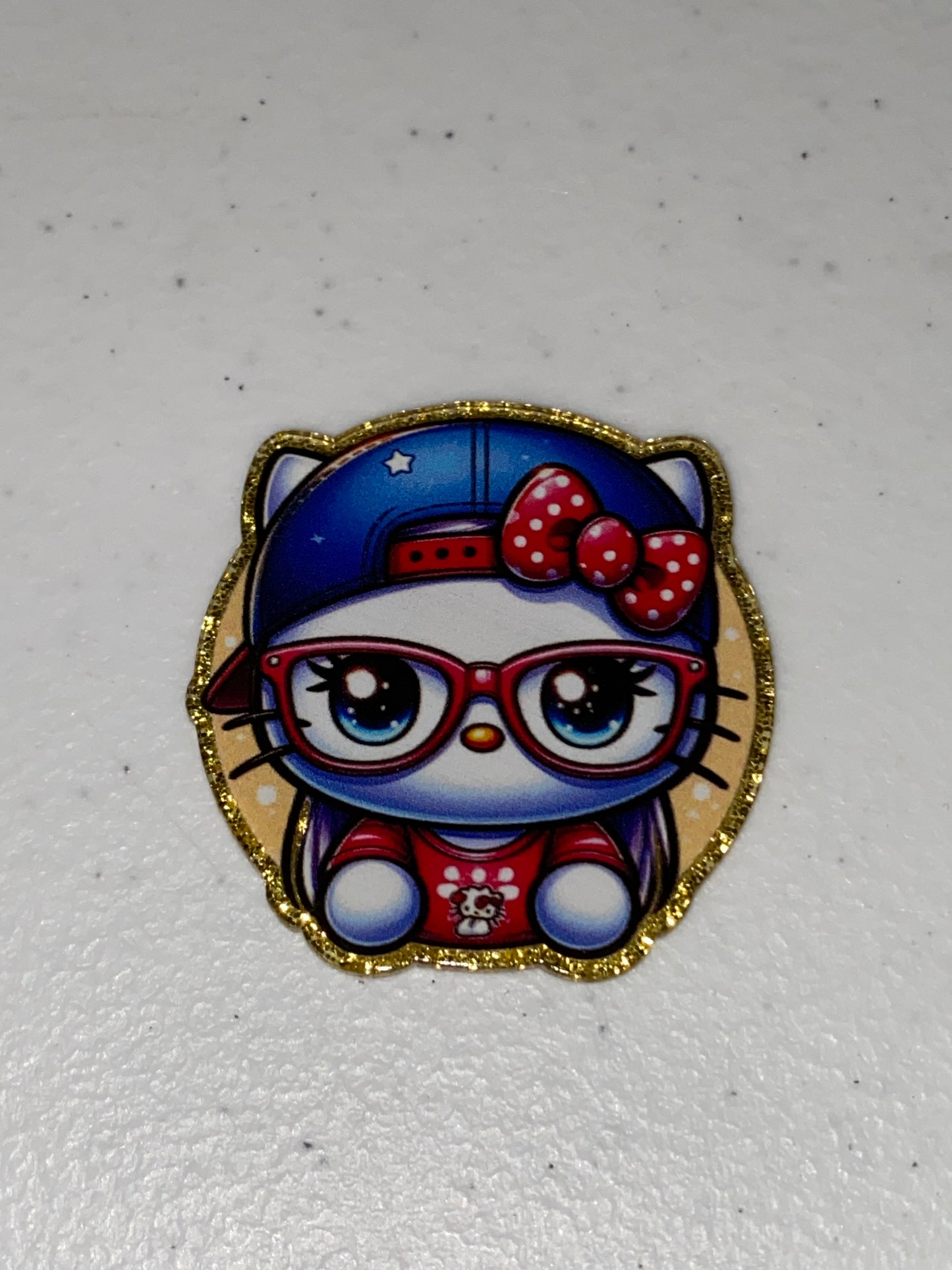 One Sided Character Glitter Acrylics- 1Pc