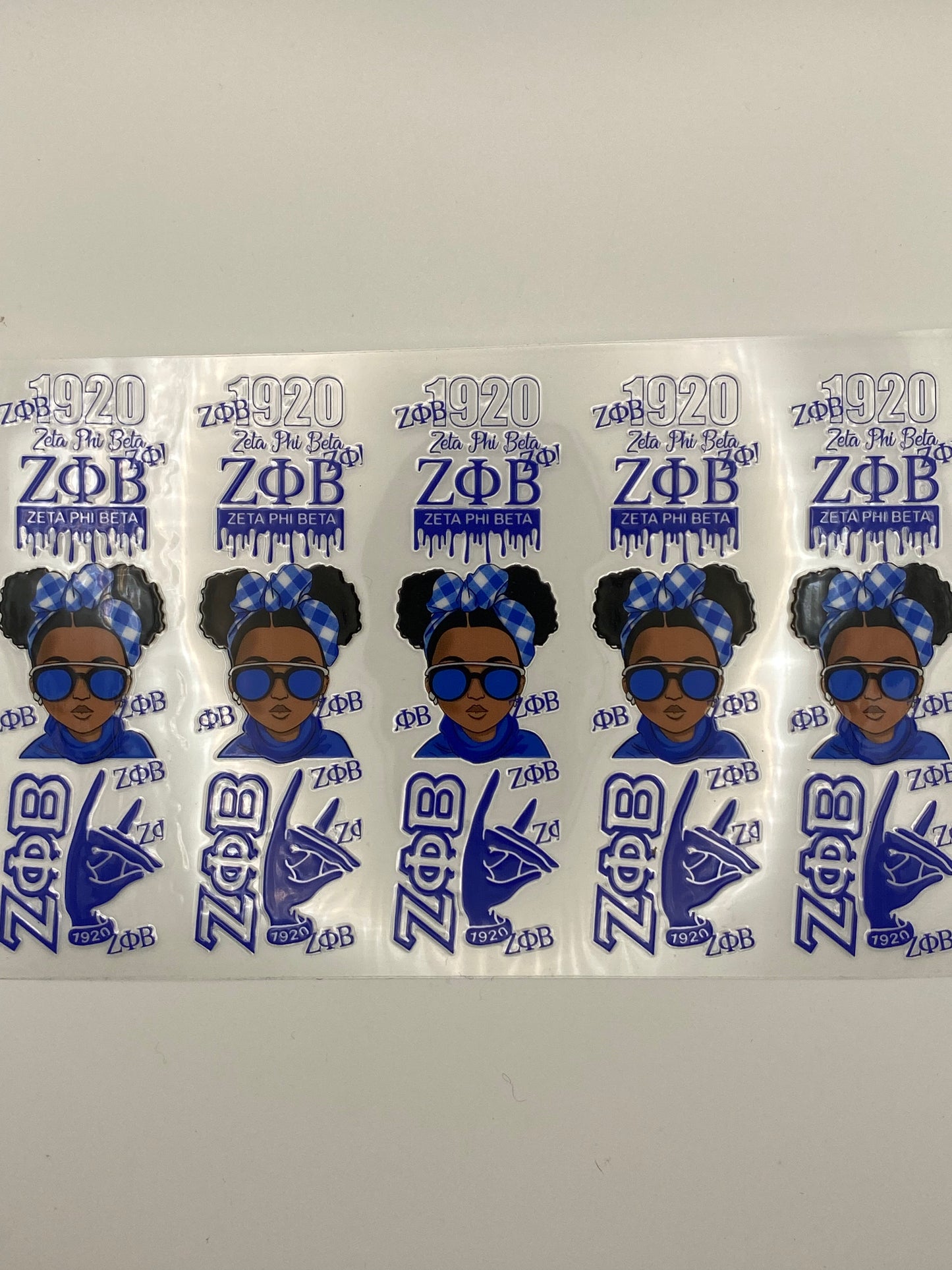 Sorority Sisters Unite- Pen & 16oz Cup Wraps UV DTF