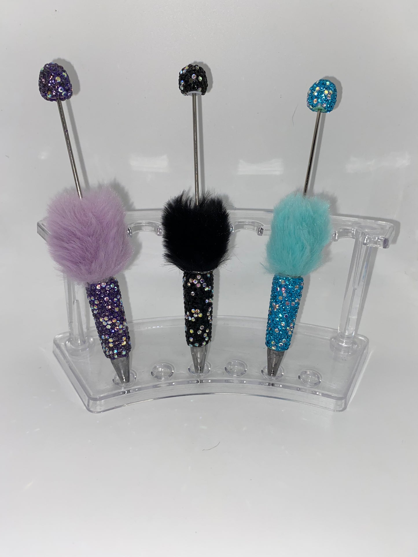Full Body Clay W/Rhinestone Pens & Stylus (1Pc)